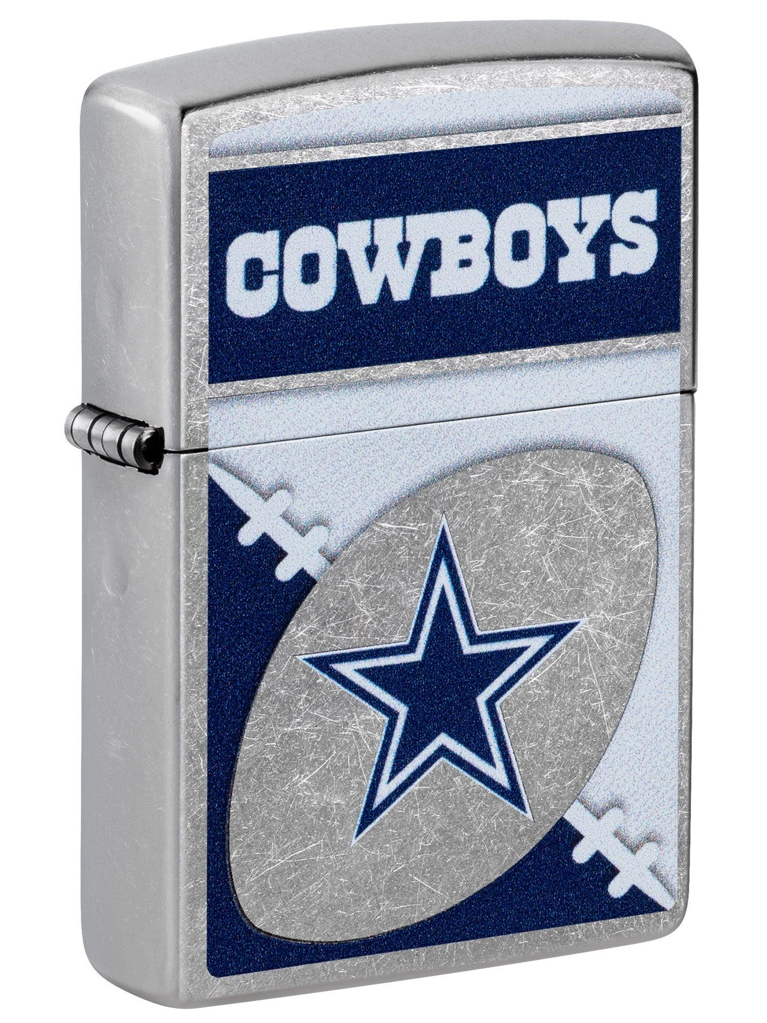 Zippo Lighter: NFL Football, Dallas Cowboys - Street Chrome 46443