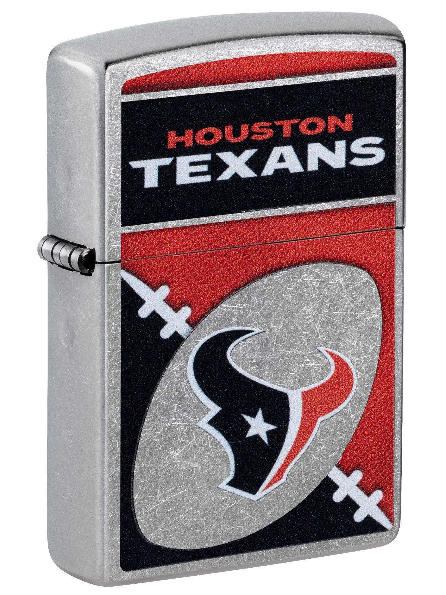 Zippo Lighter: NFL Football, Houston Texans - Street Chrome 46447