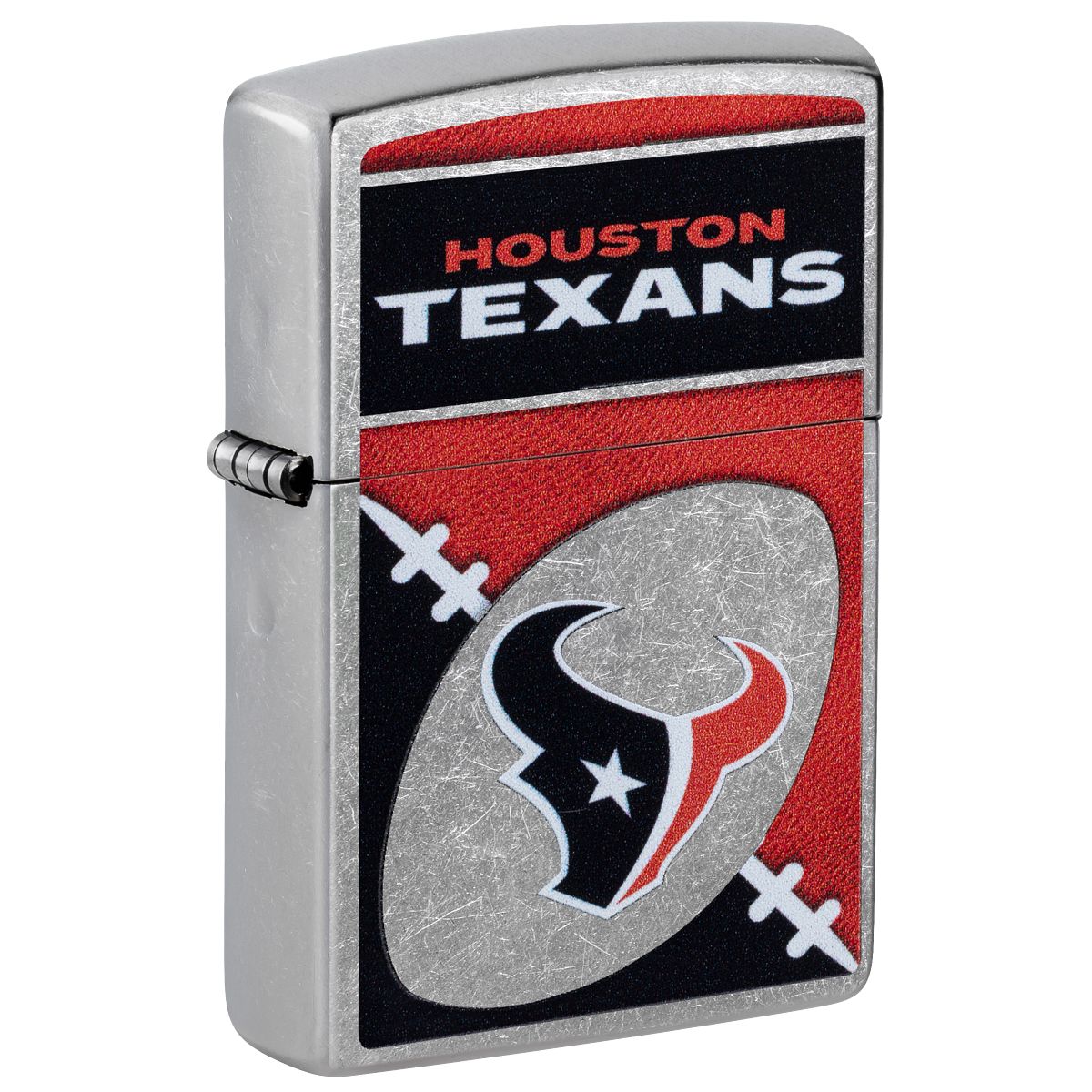 Zippo Lighter: NFL Football, Houston Texans - Street Chrome 46447