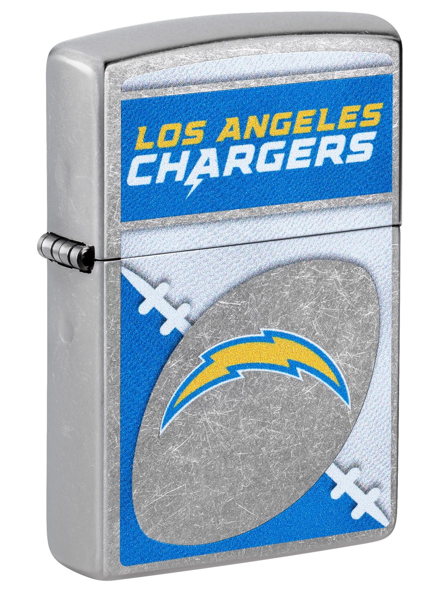 Zippo Lighter: NFL Football, Los Angeles Chargers - Street Chrome 46452