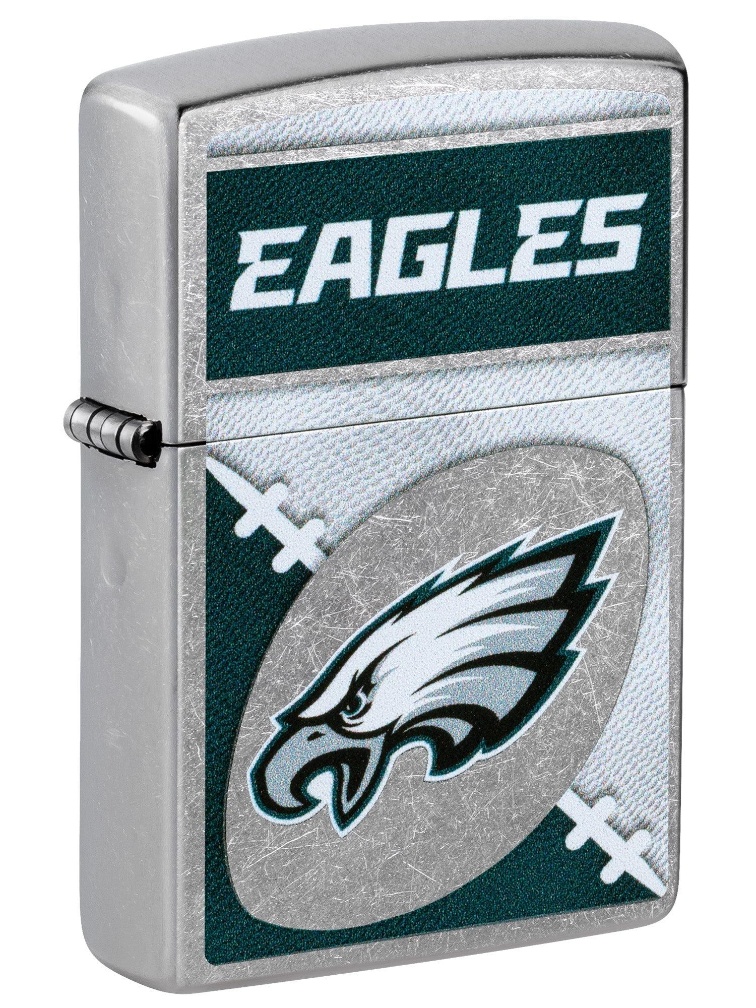 Zippo Lighter: NFL Football, Philadelphia Eagles - Street Chrome 46460