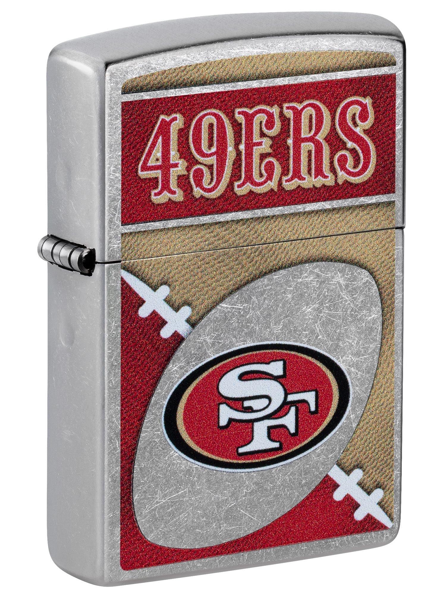 Zippo Lighter: NFL Football, San Francisco 49ers - Street Chrome 46462