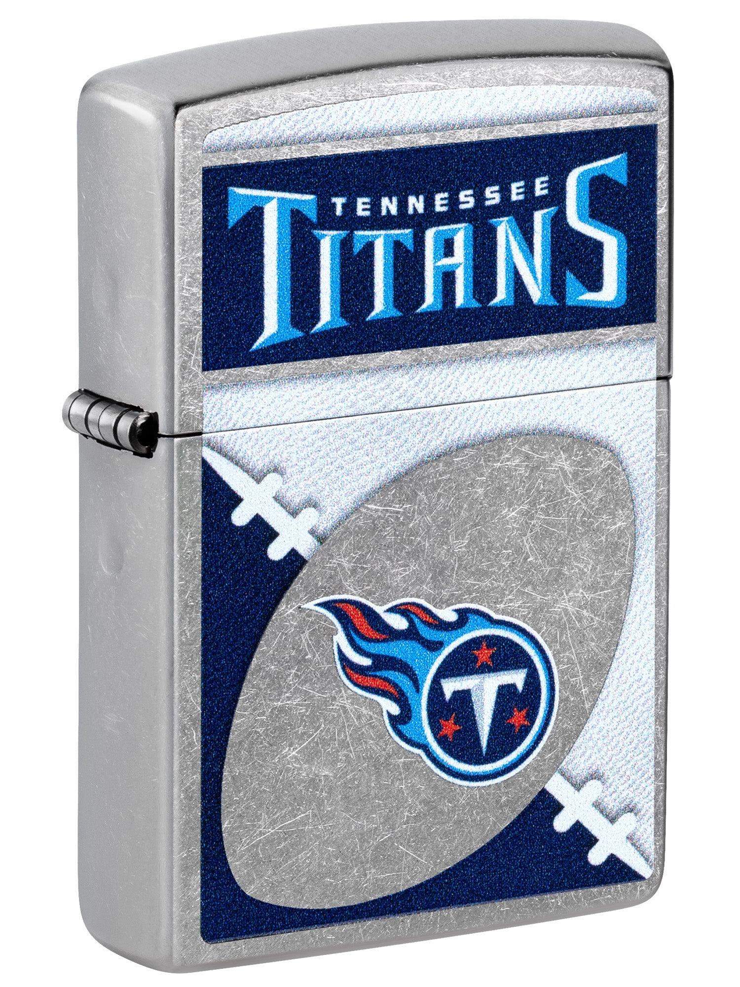 Zippo Lighter: NFL Football, Tennessee Titans - Street Chrome 46465