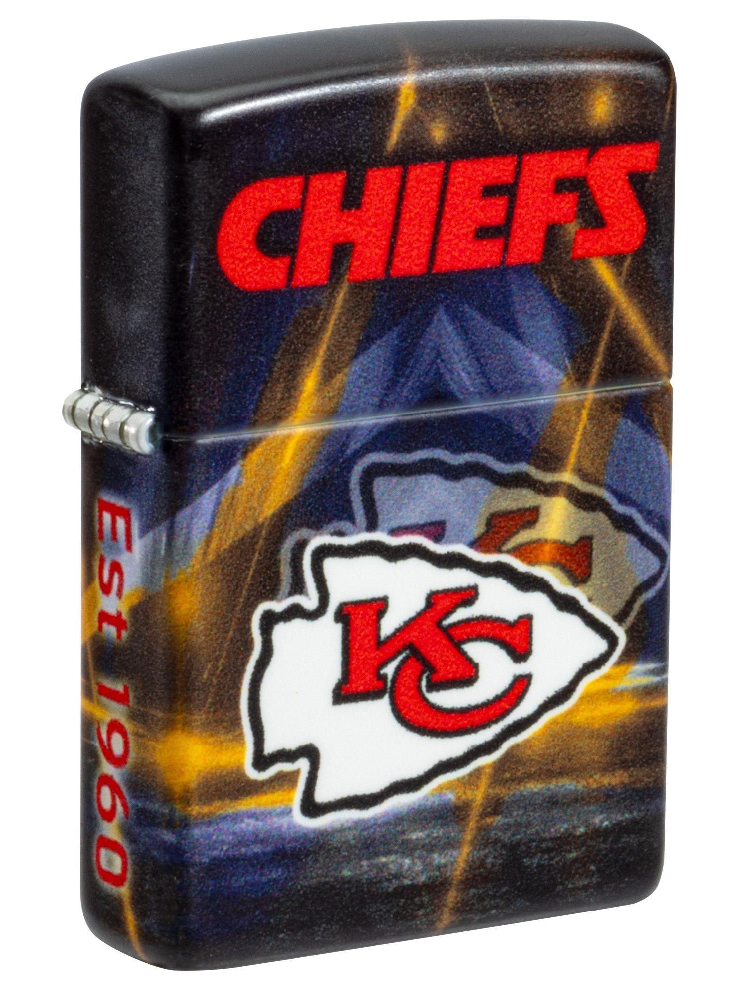 Zippo Lighter: NFL Football, Kansas City Chiefs - 540 Color 46509