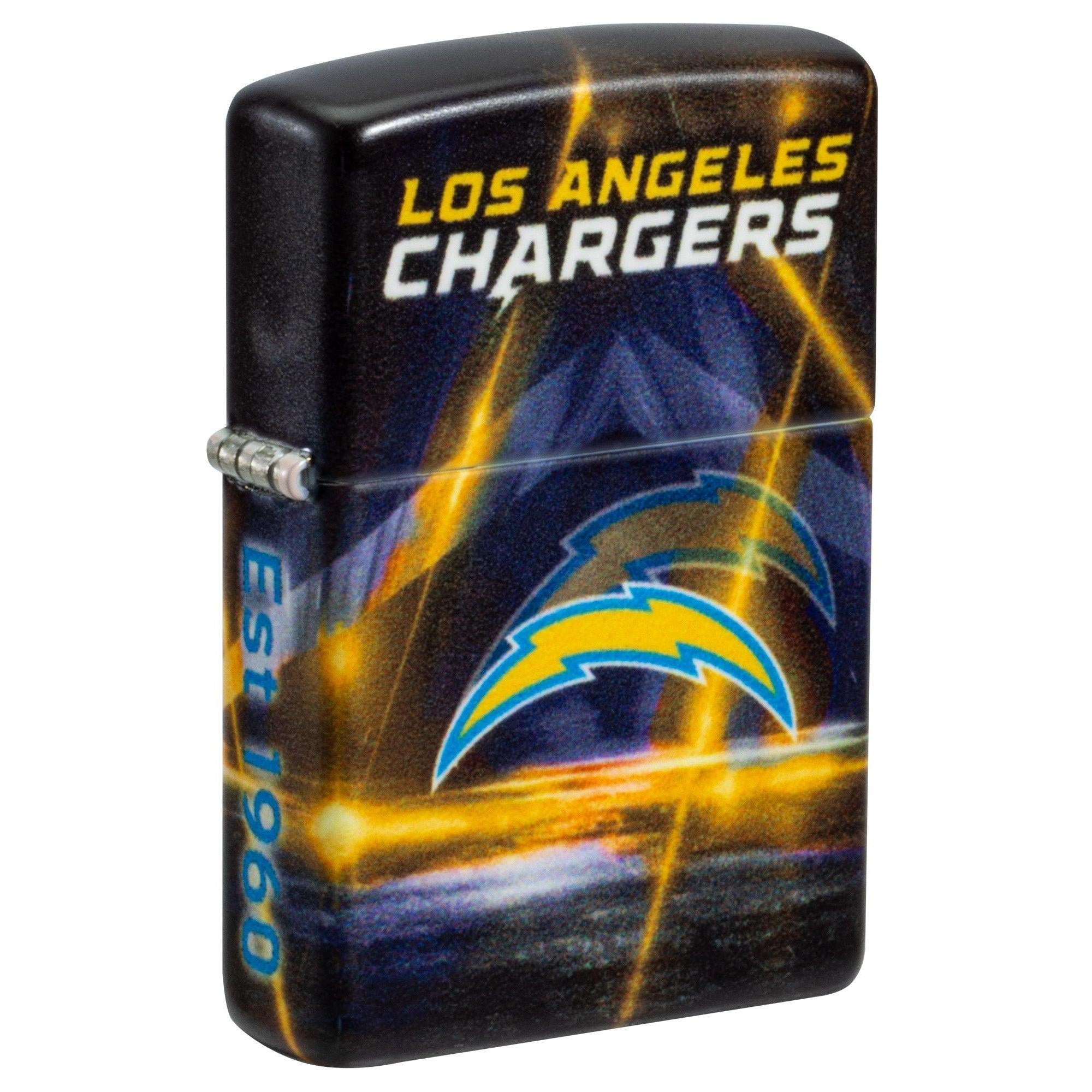 Zippo Lighter: NFL Football, Los Angeles Chargers - 540 Color 46511