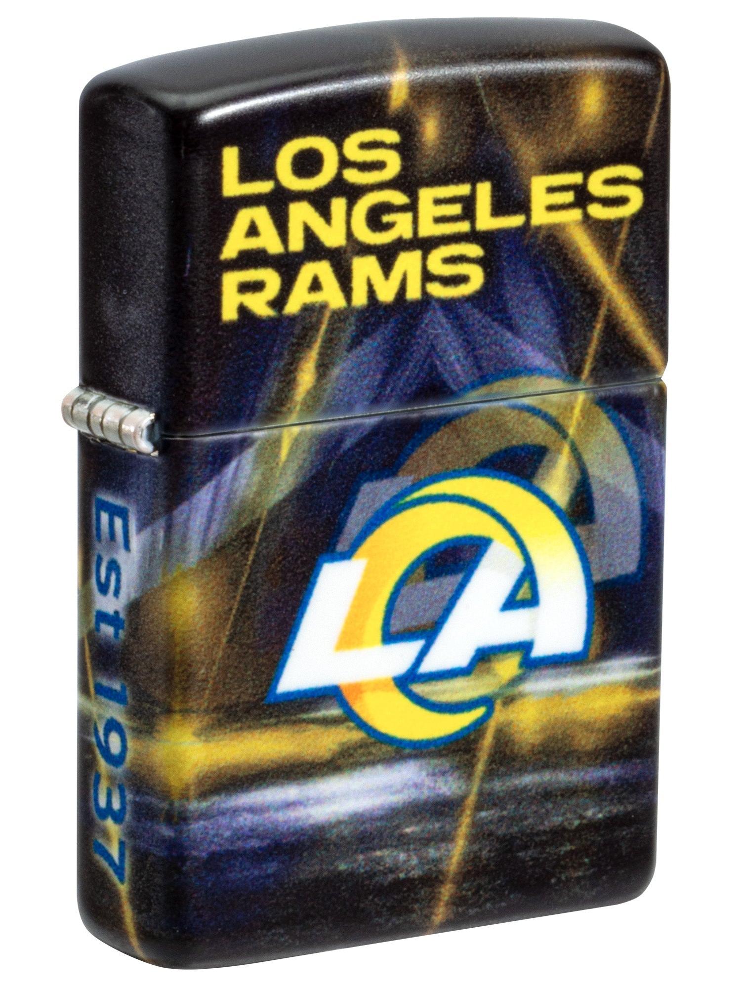 Zippo Lighter: NFL Football, Los Angeles Rams - 540 Color 46512