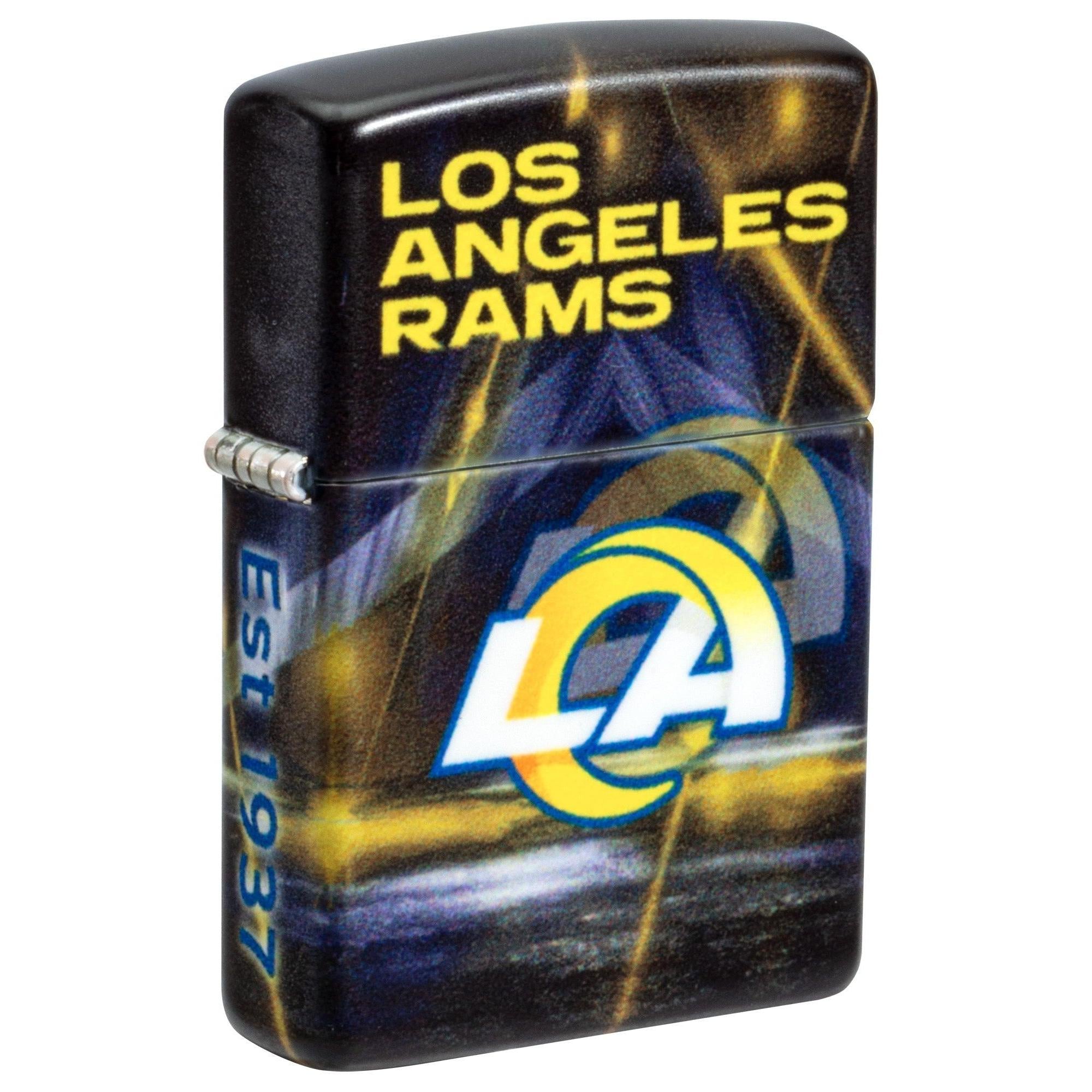Zippo Lighter: NFL Football, Los Angeles Rams - 540 Color 46512