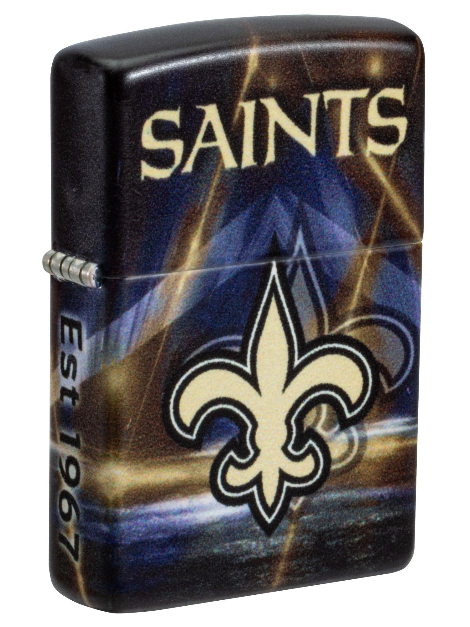 Zippo Lighter: NFL Football, New Orleans Saints - 540 Color 46517