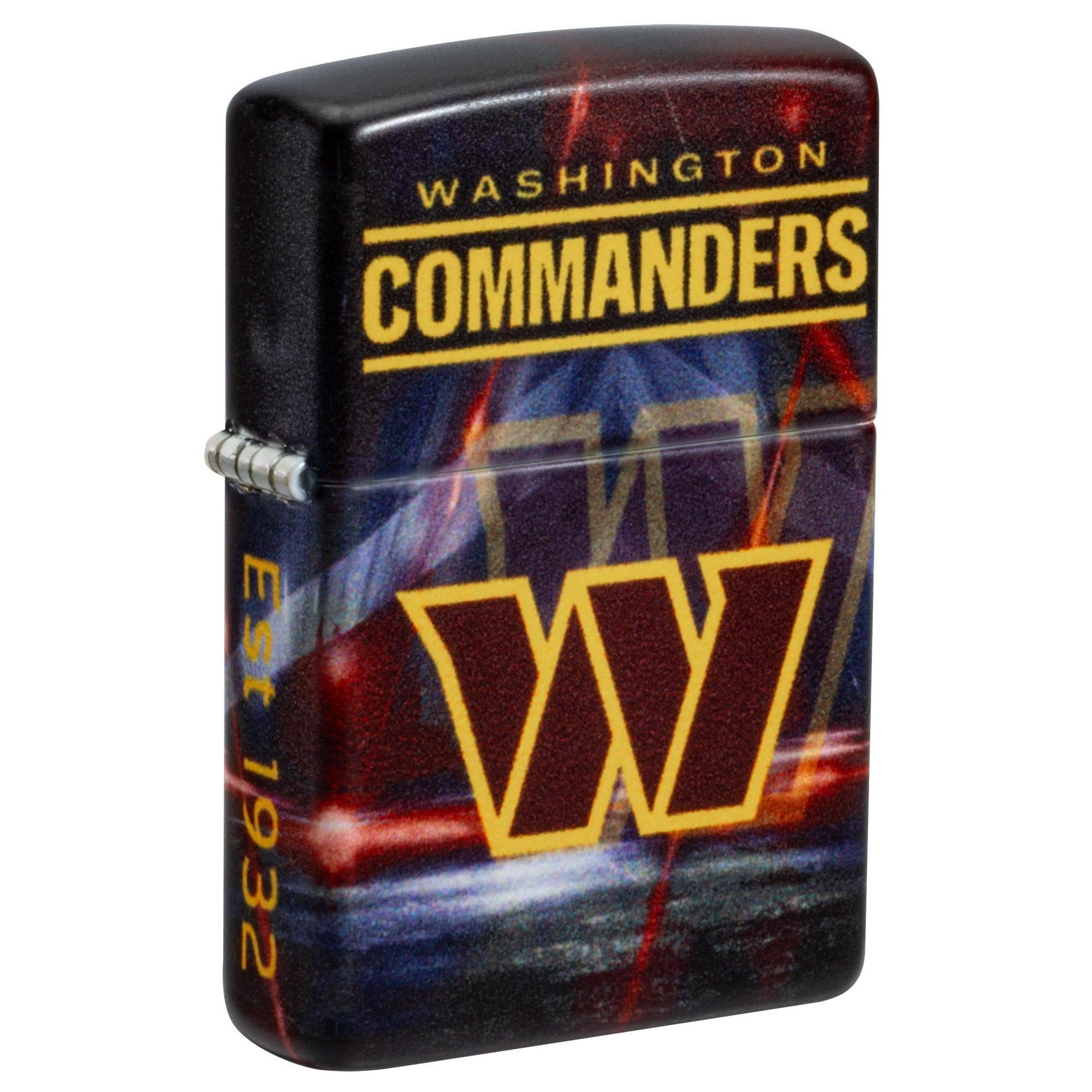 Zippo Lighter: NFL Football, Washington Commanders - 540 Color 46526
