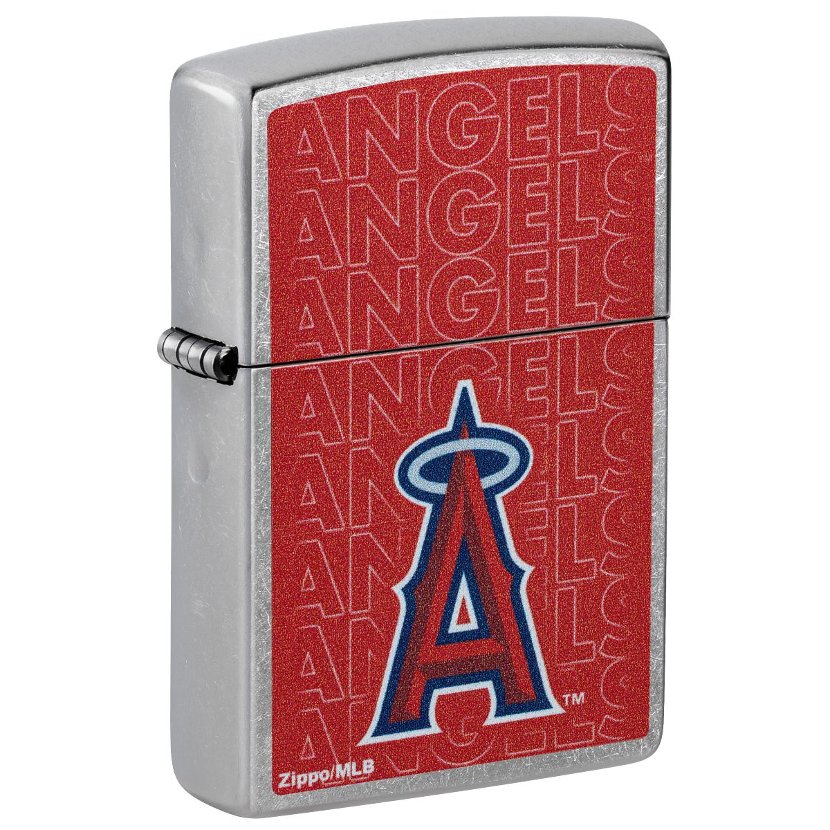 Zippo Lighter: MLB Baseball, Los Angeles Angels - Street Chrome 46542