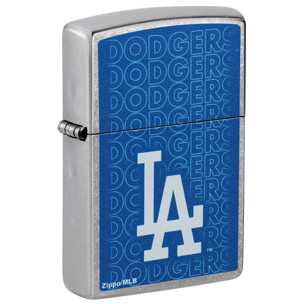 Zippo Lighter: MLB Baseball, Los Angeles Dodgers - Street Chrome 46543