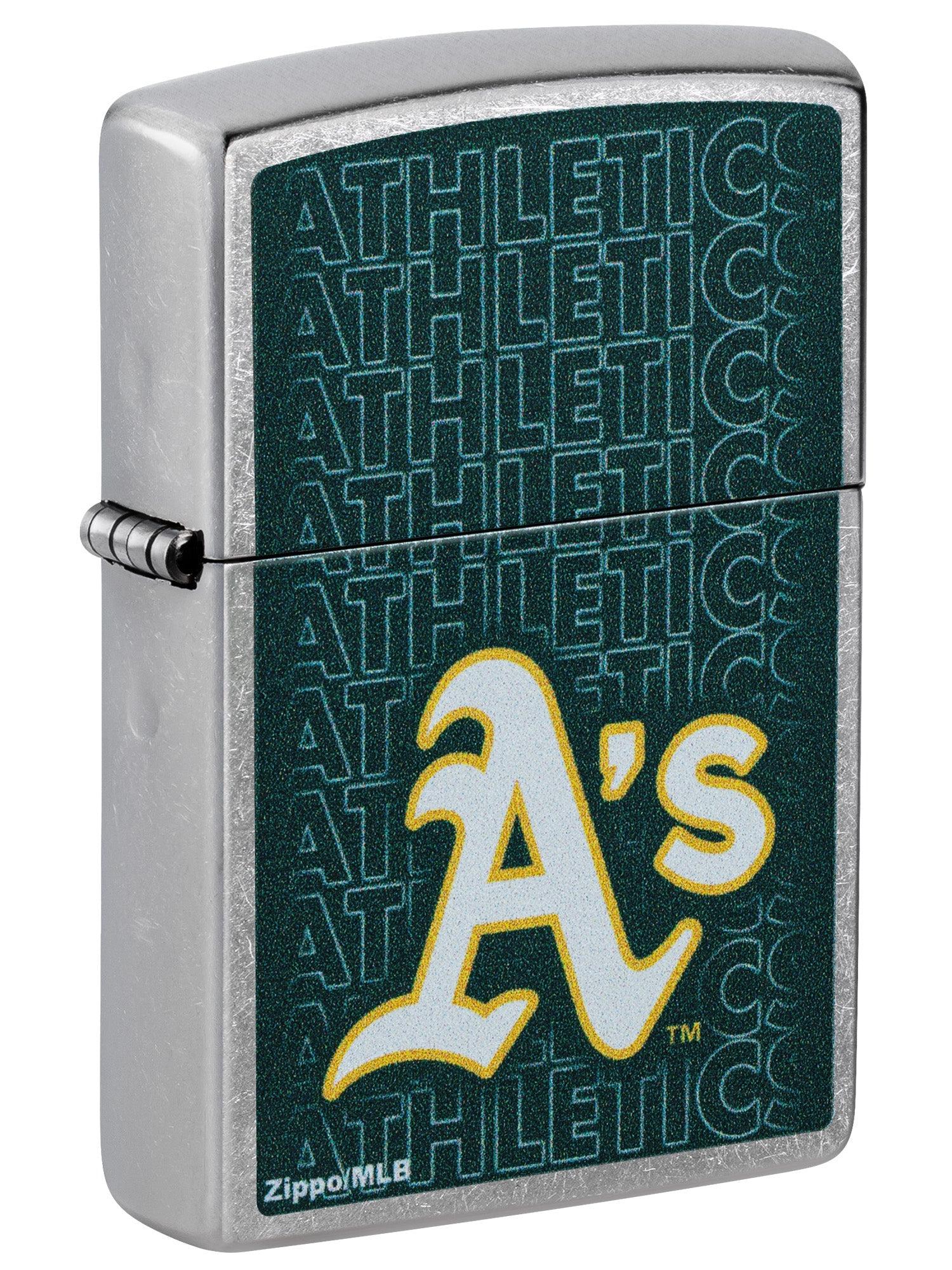 Zippo Lighter: MLB Baseball, Oakland Athletics - Street Chrome 46549