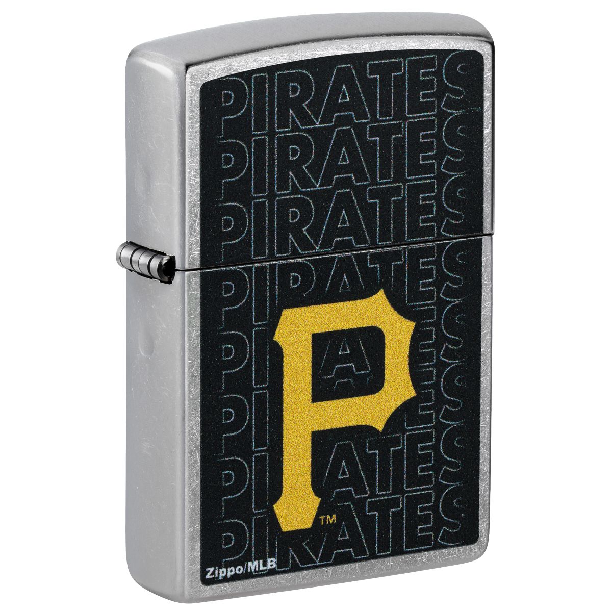 Zippo Lighter: MLB Baseball, Pittsburgh Pirates - Street Chrome 46551