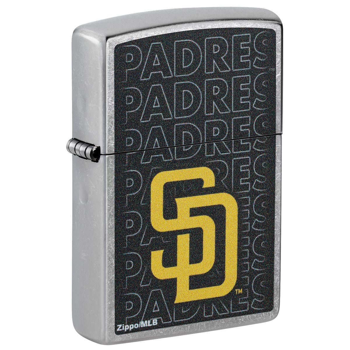 Zippo Lighter: MLB Baseball, San Diego Padres - Street Chrome 46552