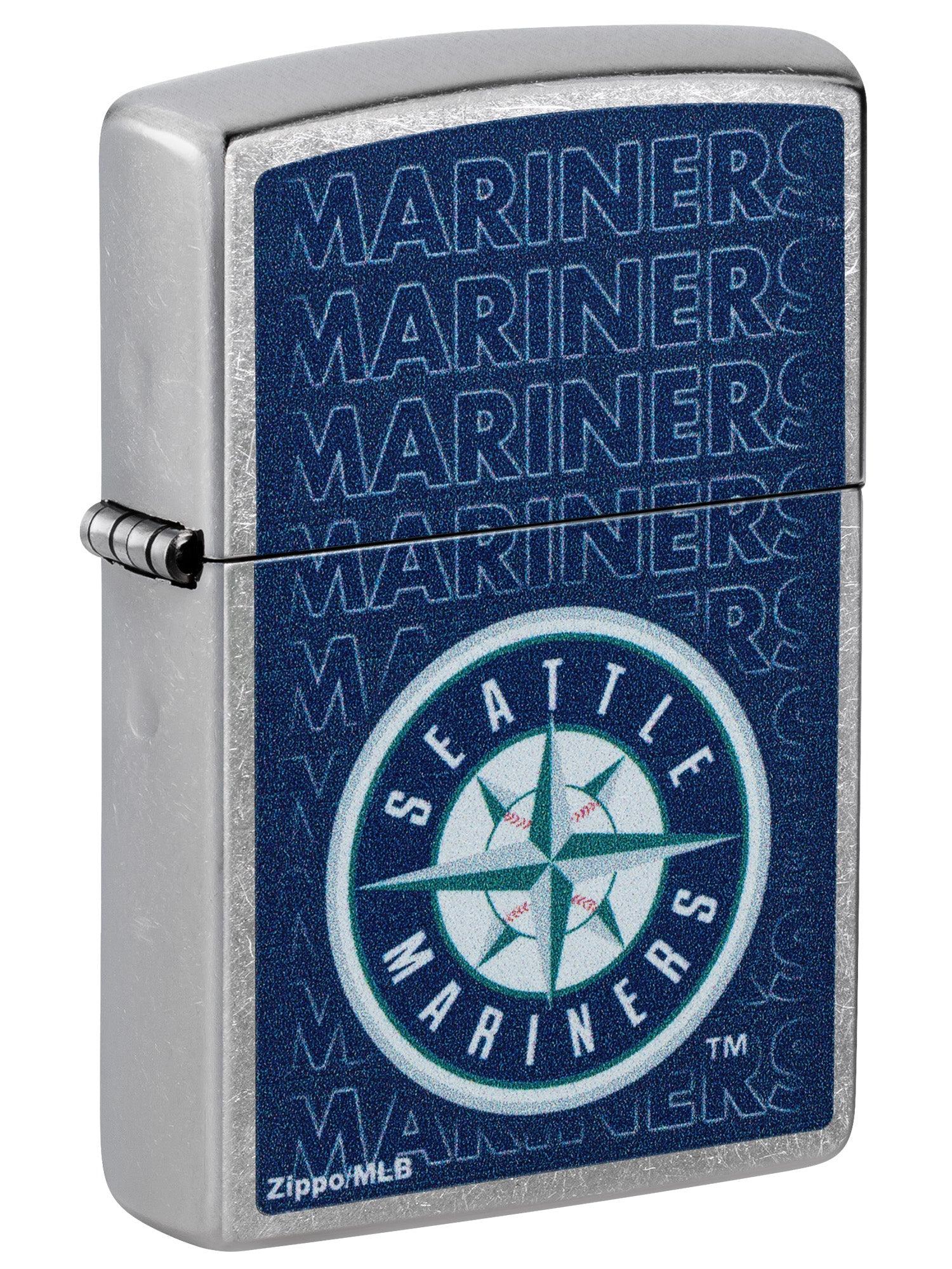 Zippo Lighter: MLB Baseball, Seattle Mariners - Street Chrome 46554
