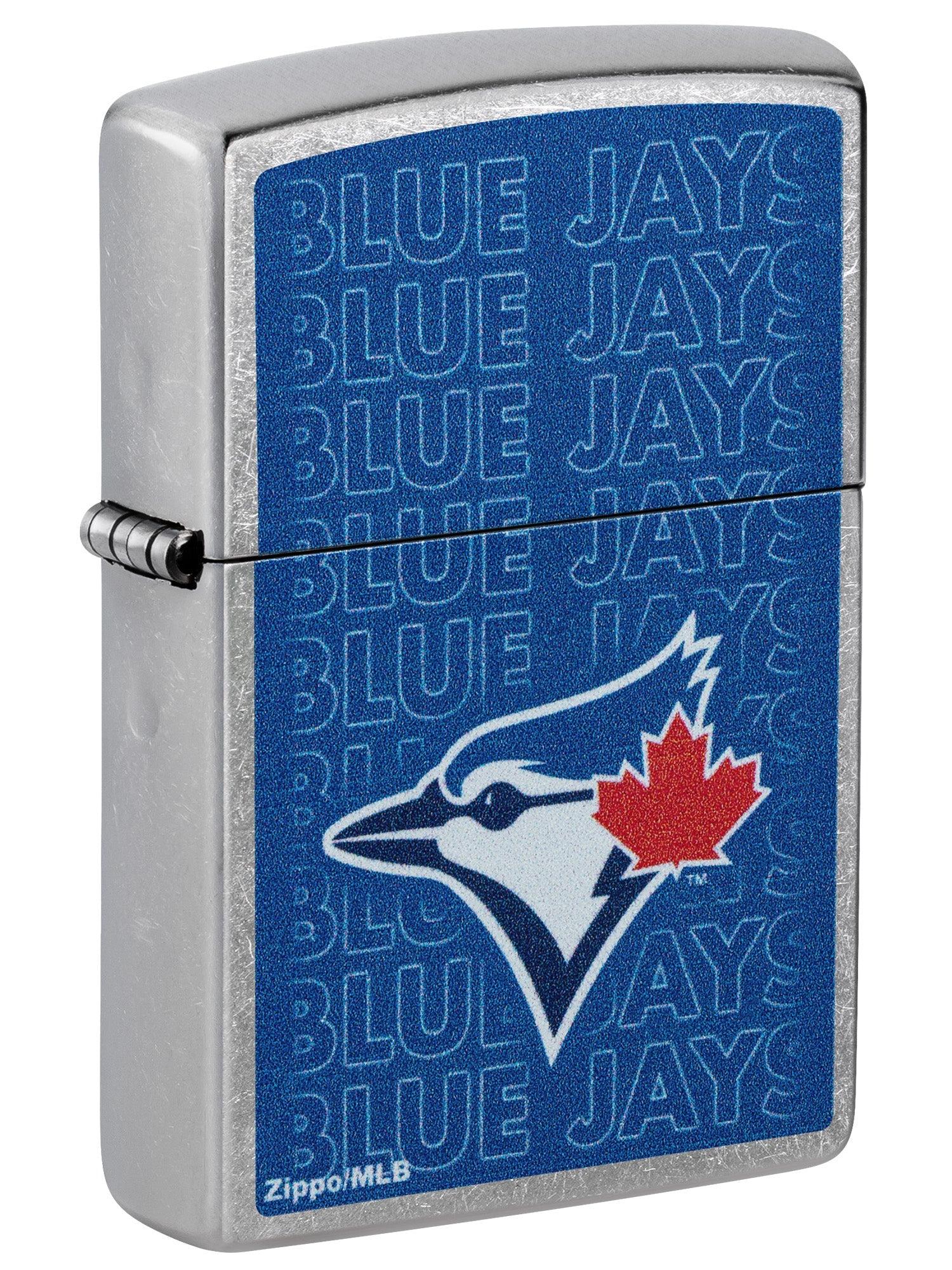 Zippo Lighter: MLB Baseball, Toronto Blue Jays - Street Chrome 46558