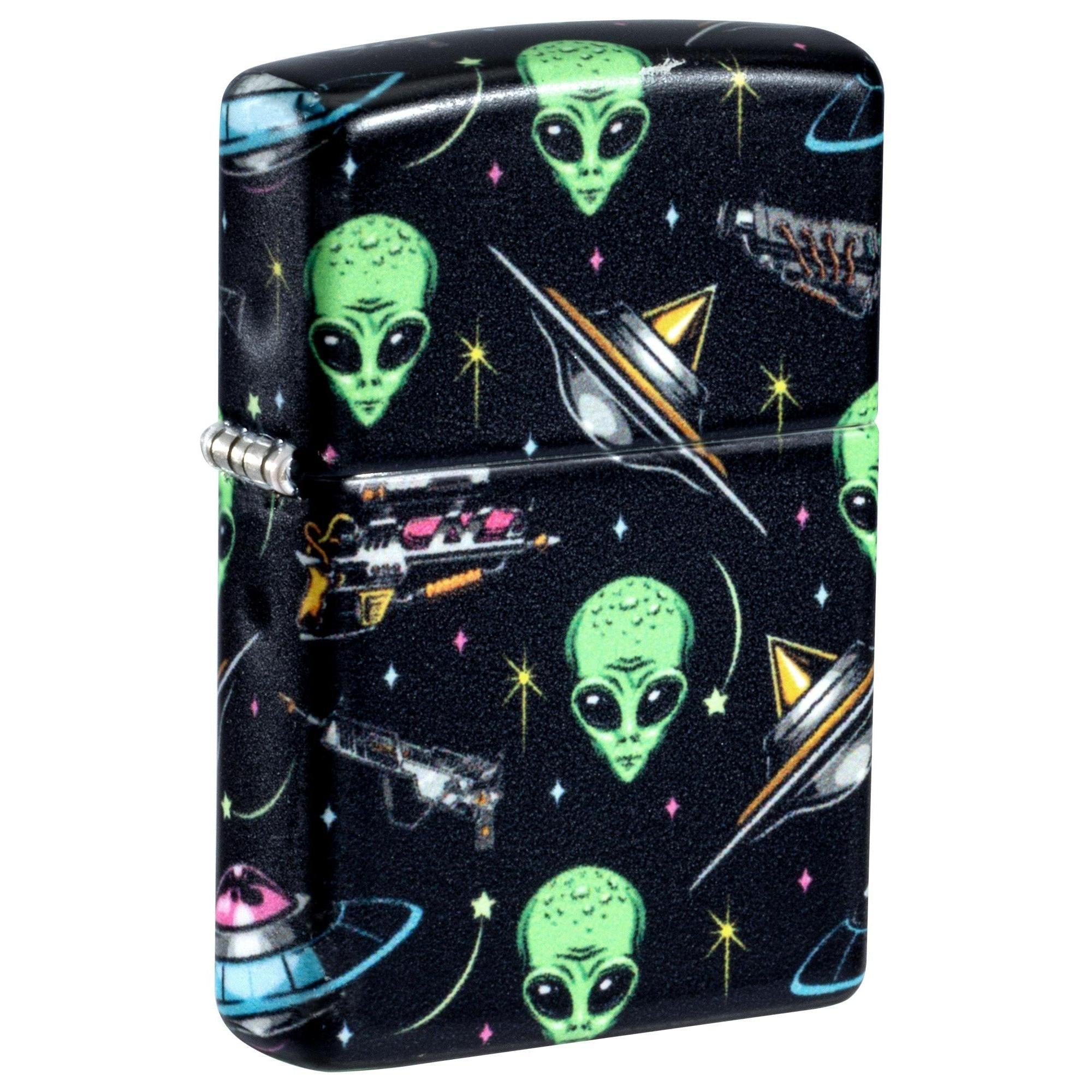 Zippo Lighter: Alien Pattern - 540 Color 46561
