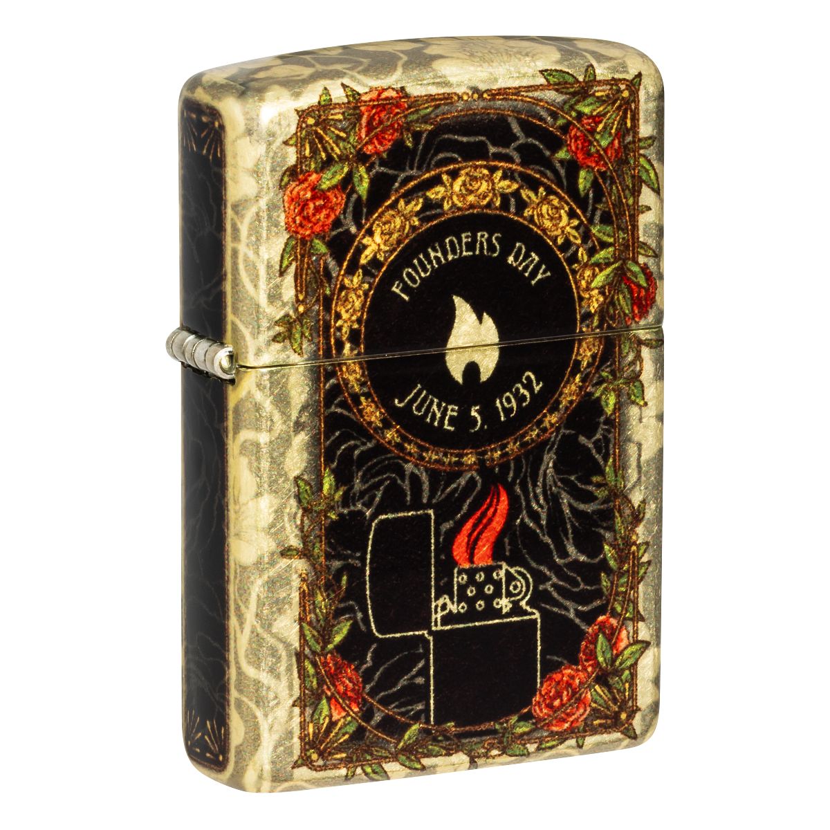 Zippo Lighter: 2025 Founder's Day Collectible - 540 Fusion 46774