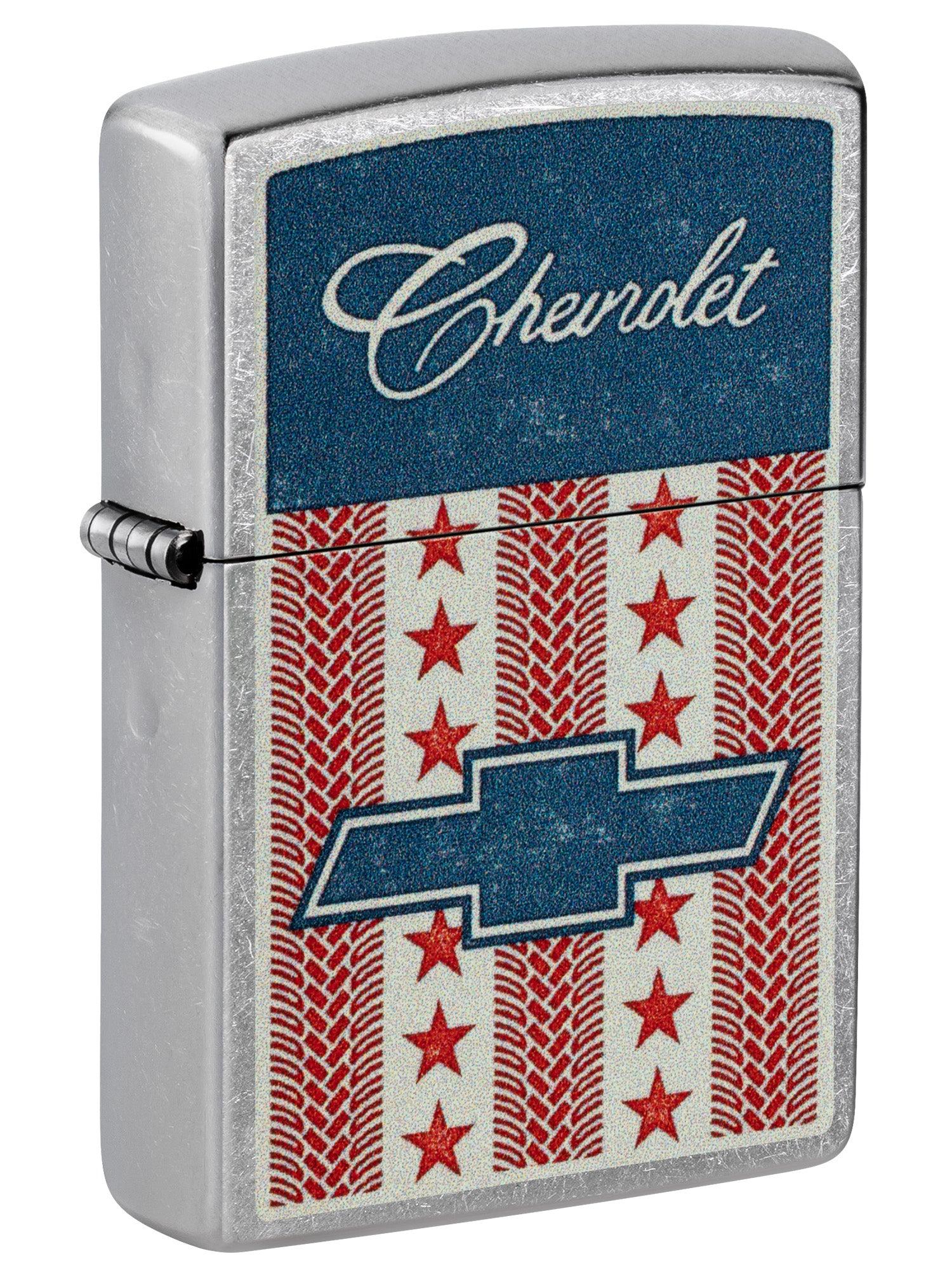 Zippo Lighter: Chevrolet Stars and Stripes - Street Chrome 46783