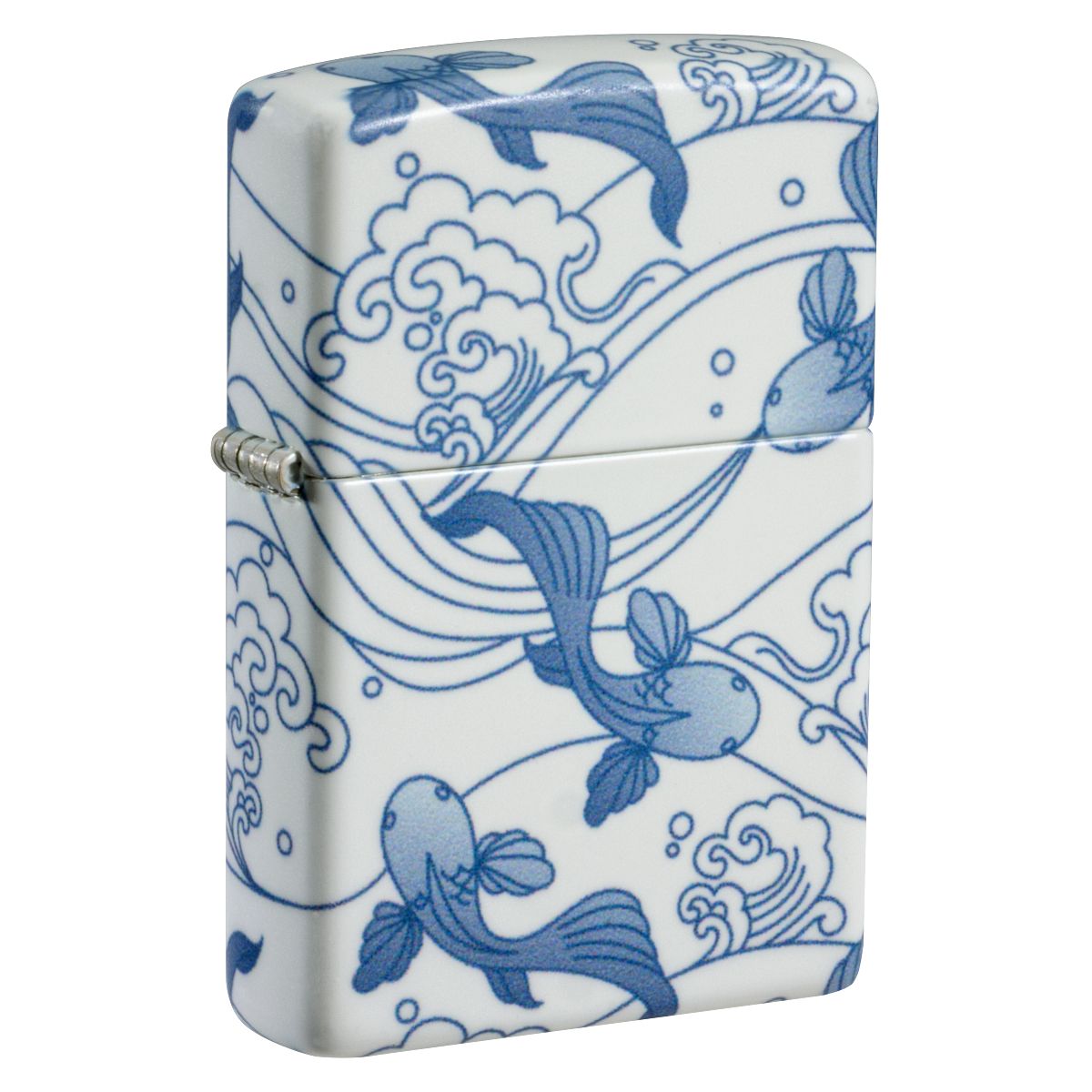 Zippo Lighter: Porcelain Koi Fish - 540 Color 46948