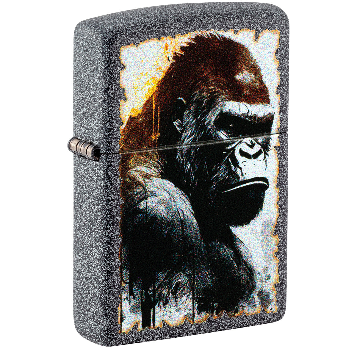 Zippo Lighter: Angry Gorilla - Iron Stone 47024