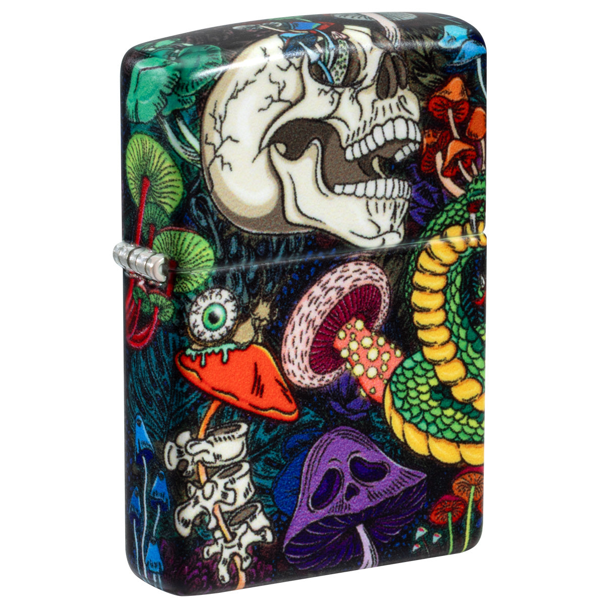 Zippo Lighter: Skeleton Collage - 540 Color 47031