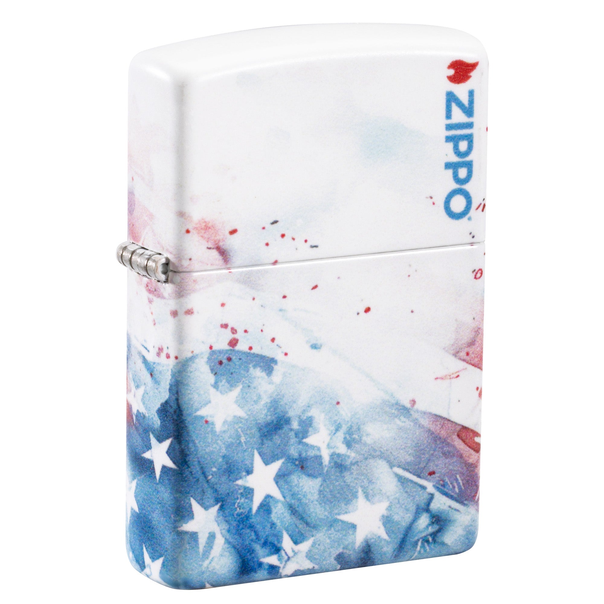 Zippo Lighter: Watercolor Flag Design - 540 Color 47209