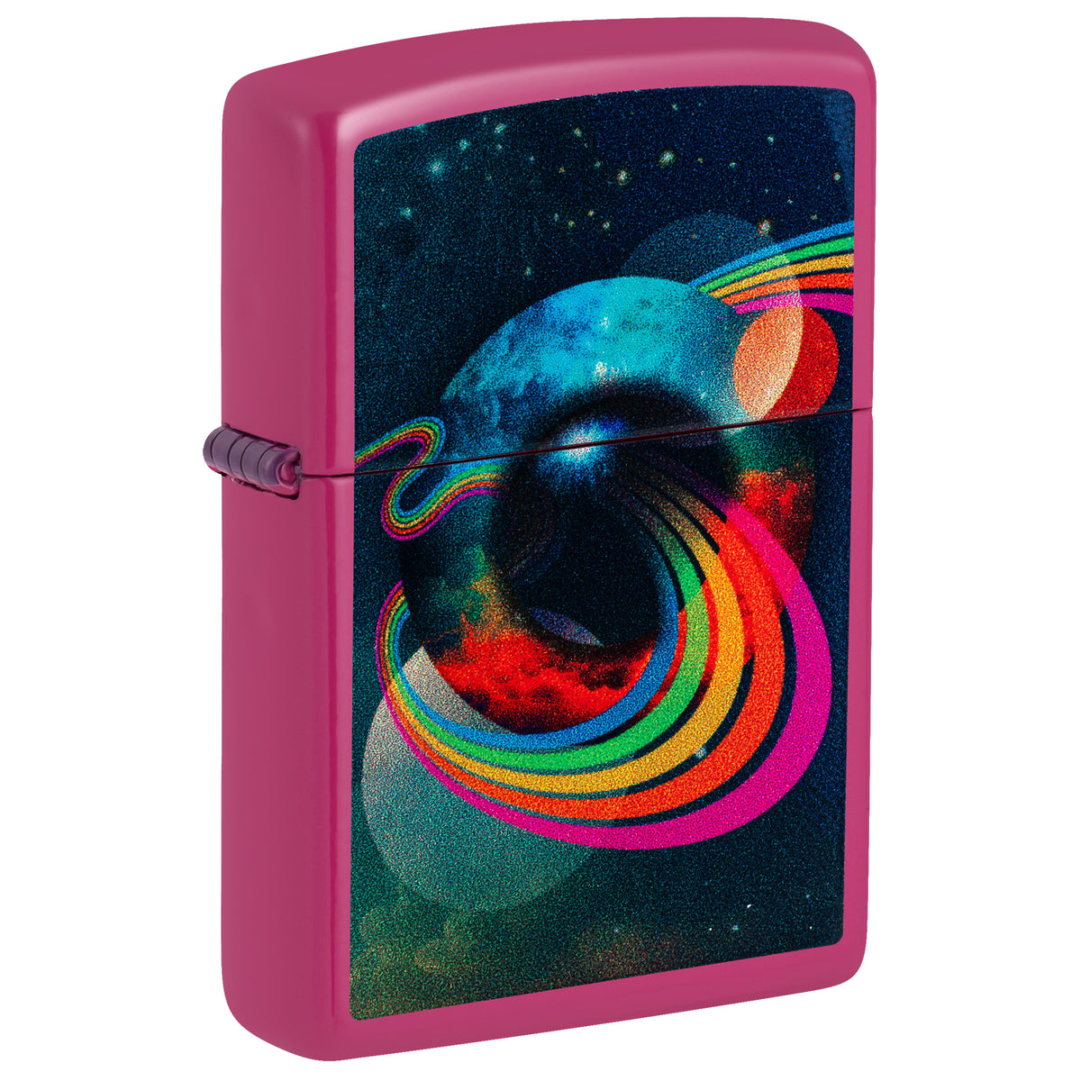 Zippo Lighter: Abstract Space Design - Frequency 47528