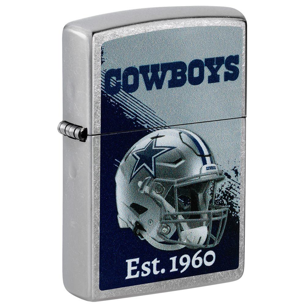 Zippo Lighter: NFL Football, Dallas Cowboys - Street Chrome 47690
