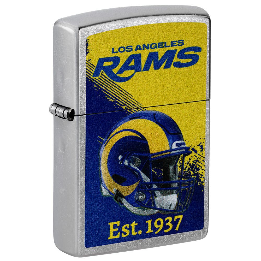 Zippo Lighter: NFL Football, Los Angeles Rams - Street Chrome 47701