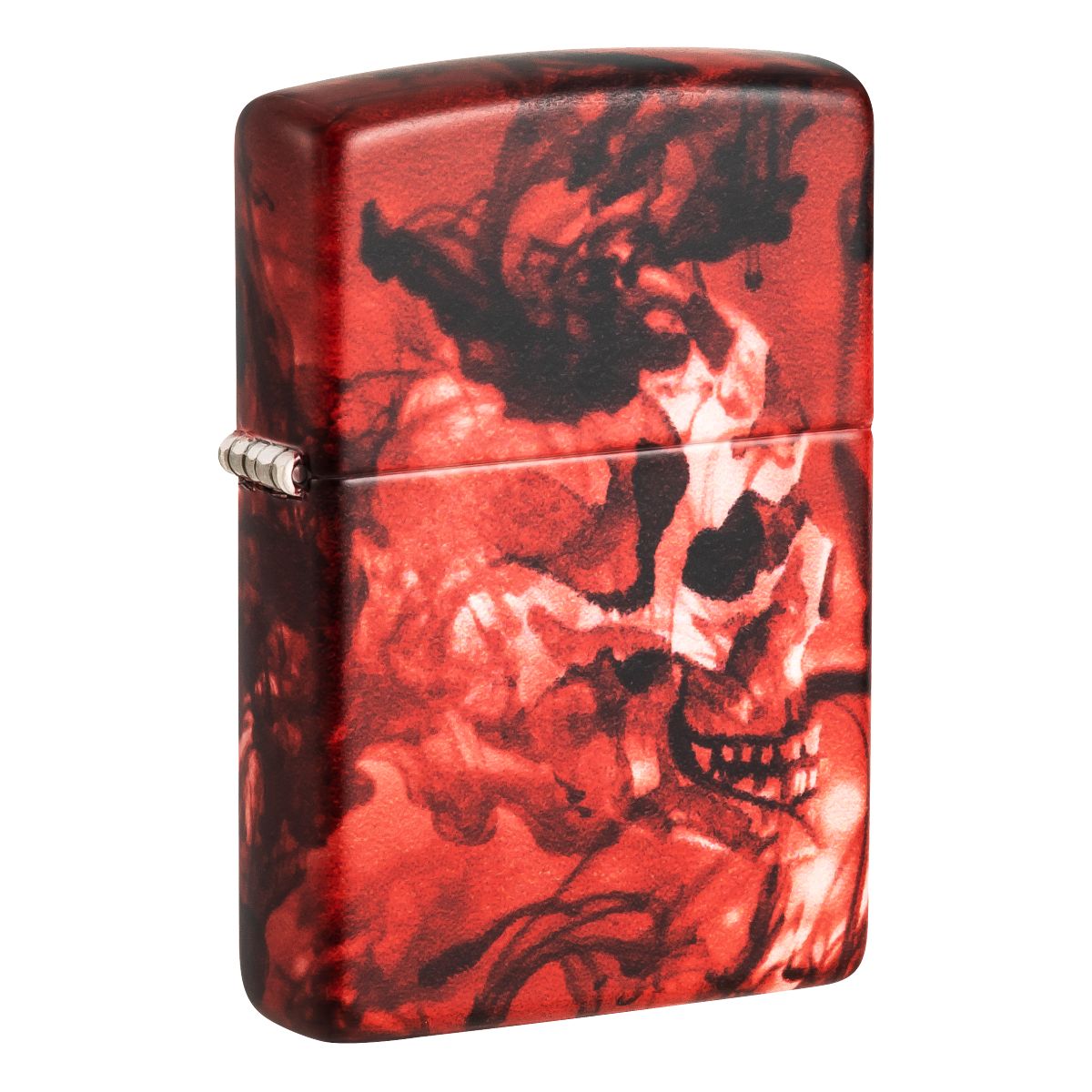 Zippo Lighter: Skull with Red Design, 540 Color - 540 Matte 48772
