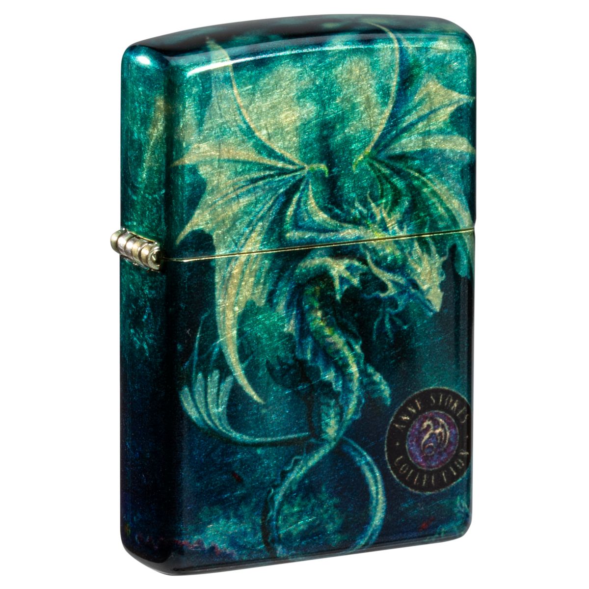 Zippo Lighter: Sea Dragon by Anne Stokes - 540 Fusion 48986
