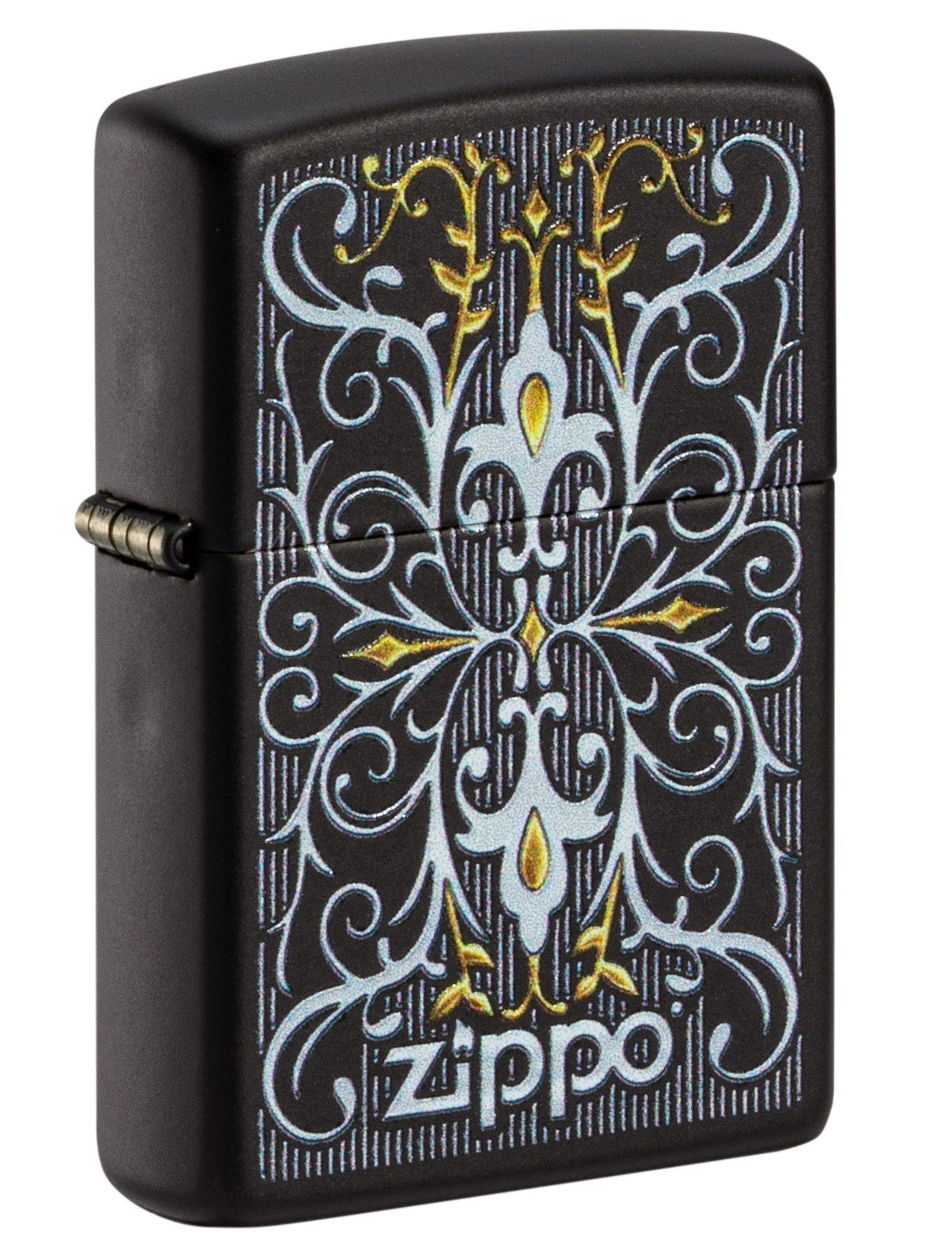 Zippo Lighter: Sophisticated Design - Black Matte 61021