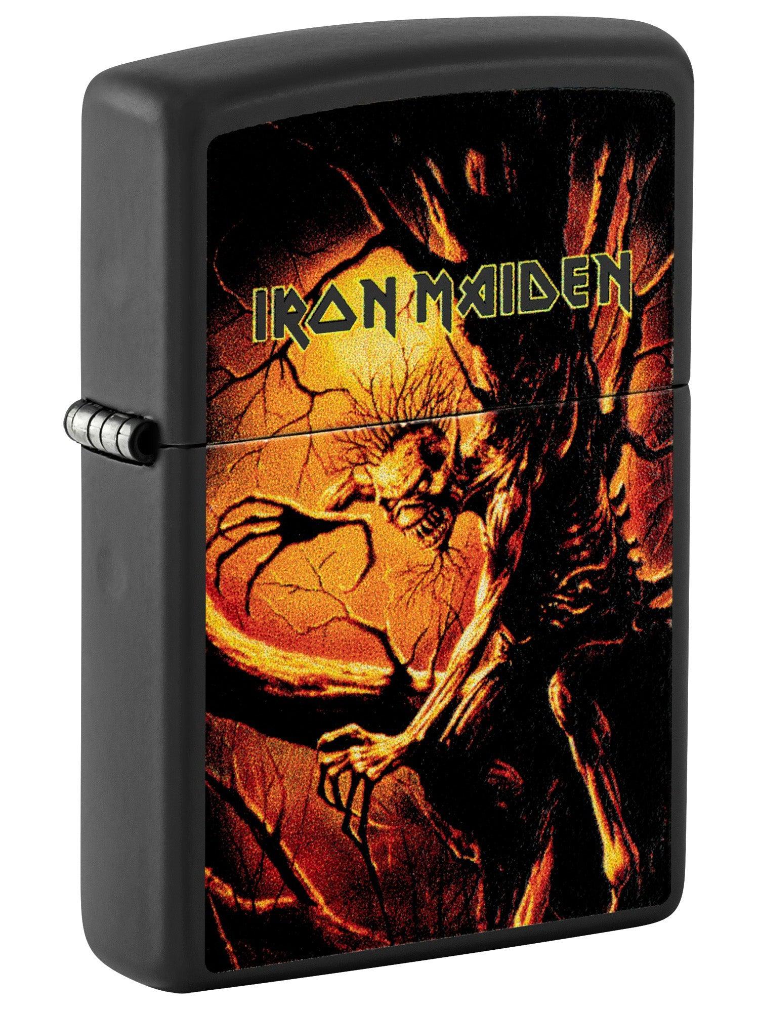 Zippo Lighter: Iron Maiden, Fear of the Dark - Black Matte 81515