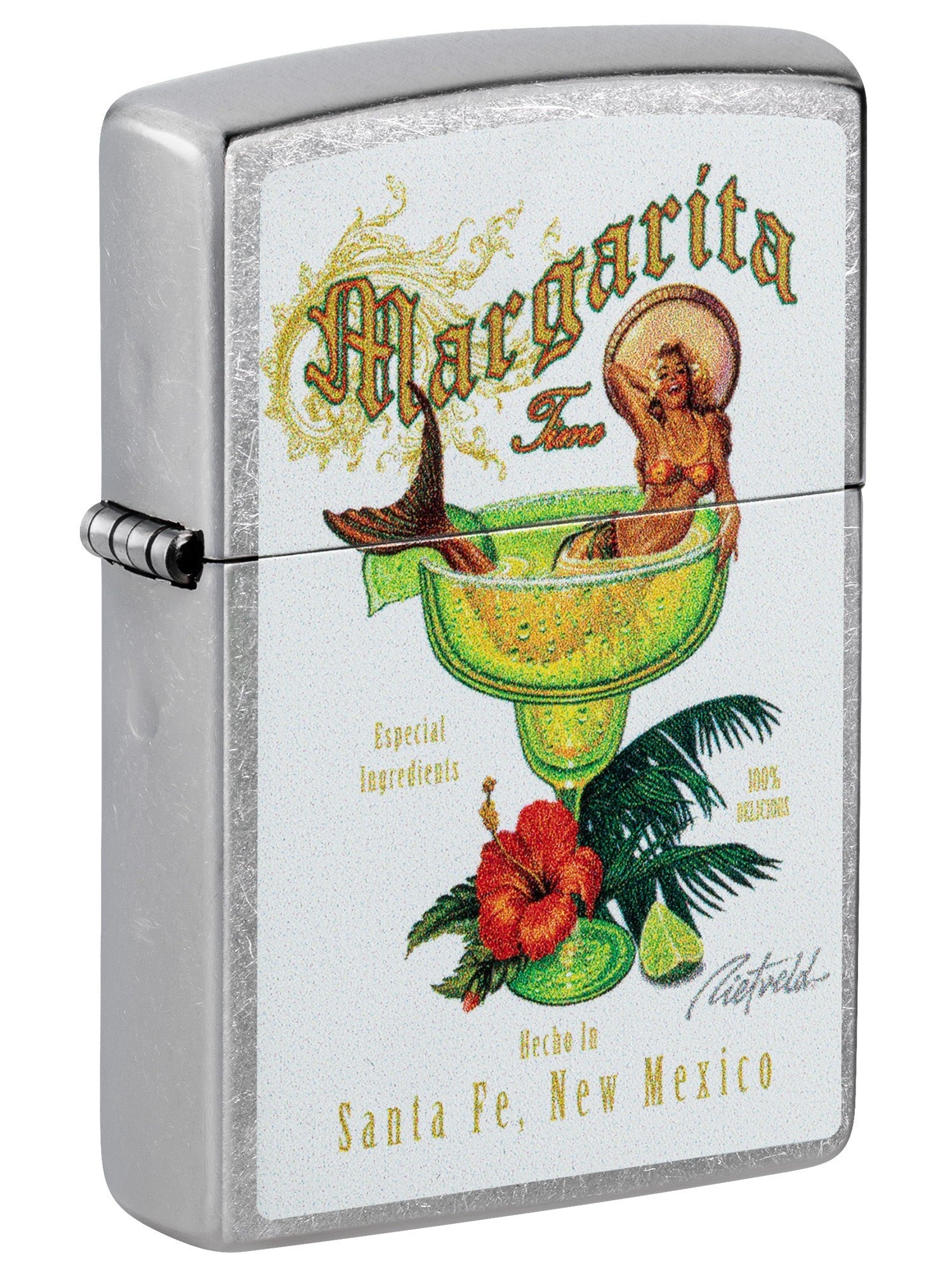 Zippo Lighter: Margarita Time by Rick Rietveld - Street Chrome 81530