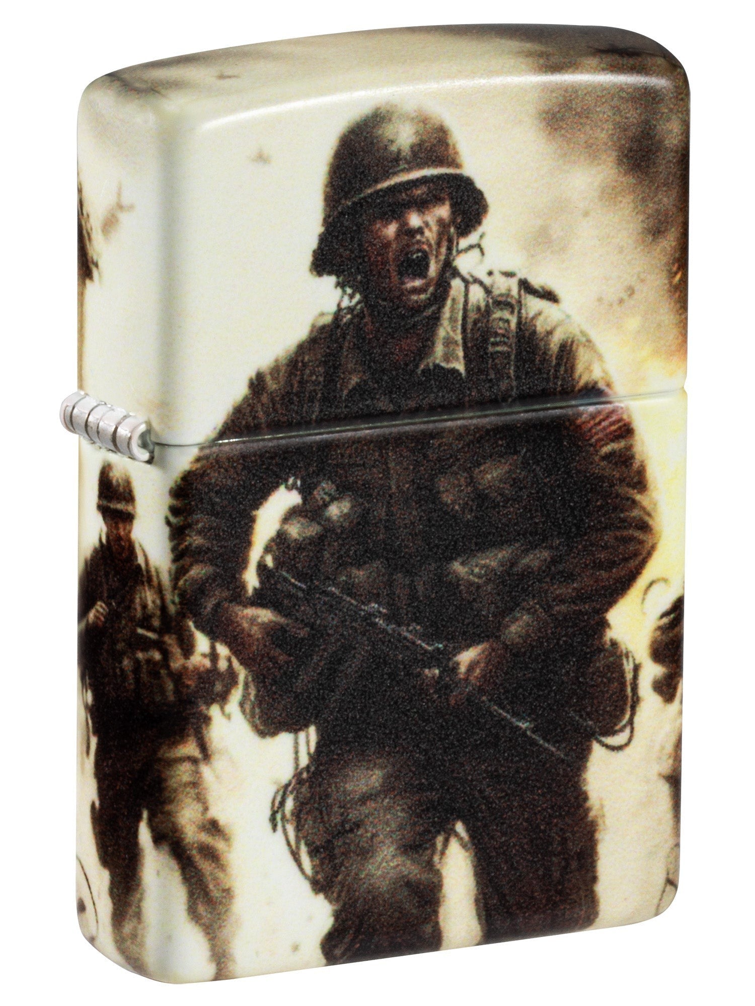 Zippo Lighter: American Soldier in Battle - 540 Color 81560