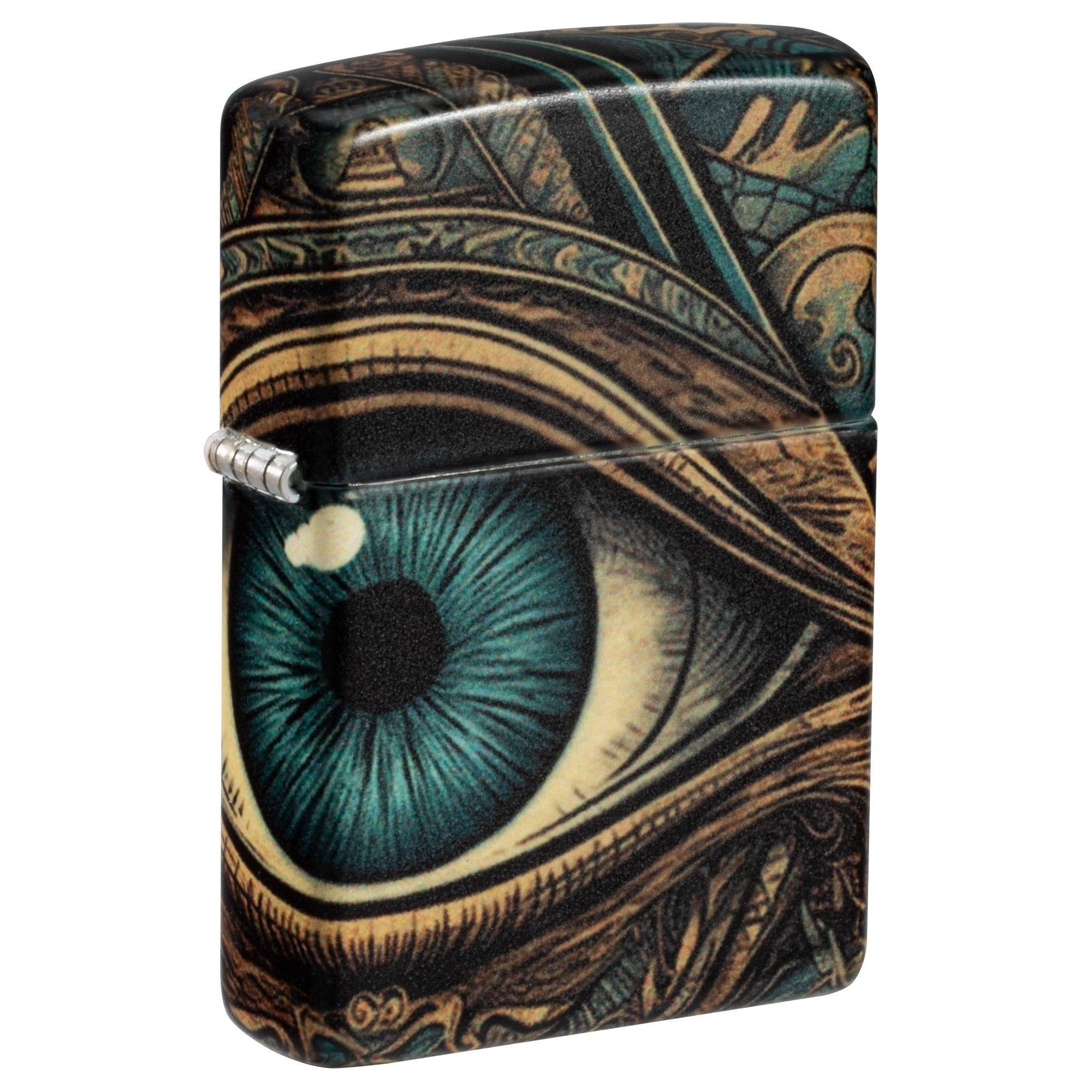 Zippo Lighter: Mystical Eye - 540 Color 81578