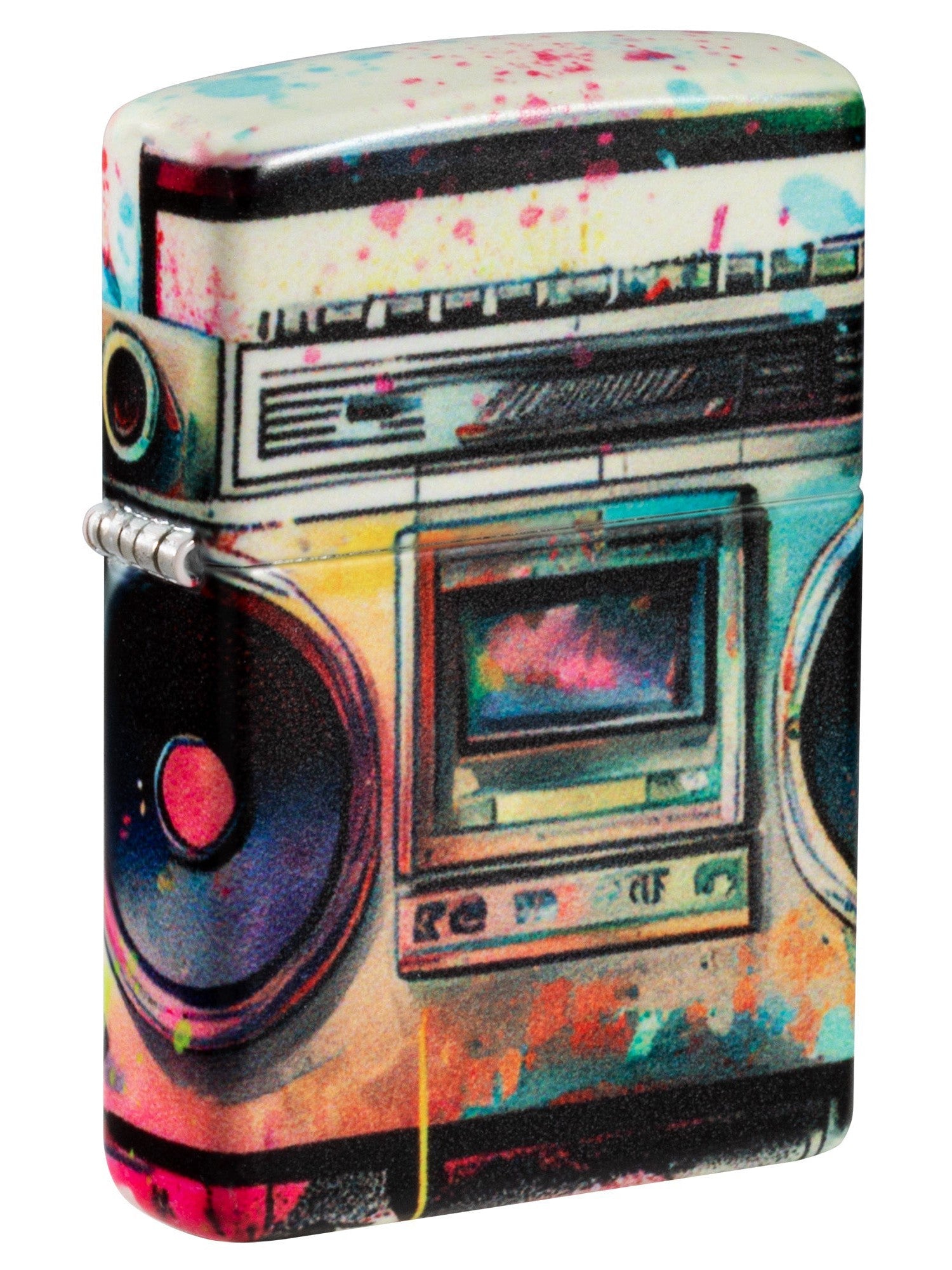 Zippo Lighter: Boombox in Color - 540 Color 81584