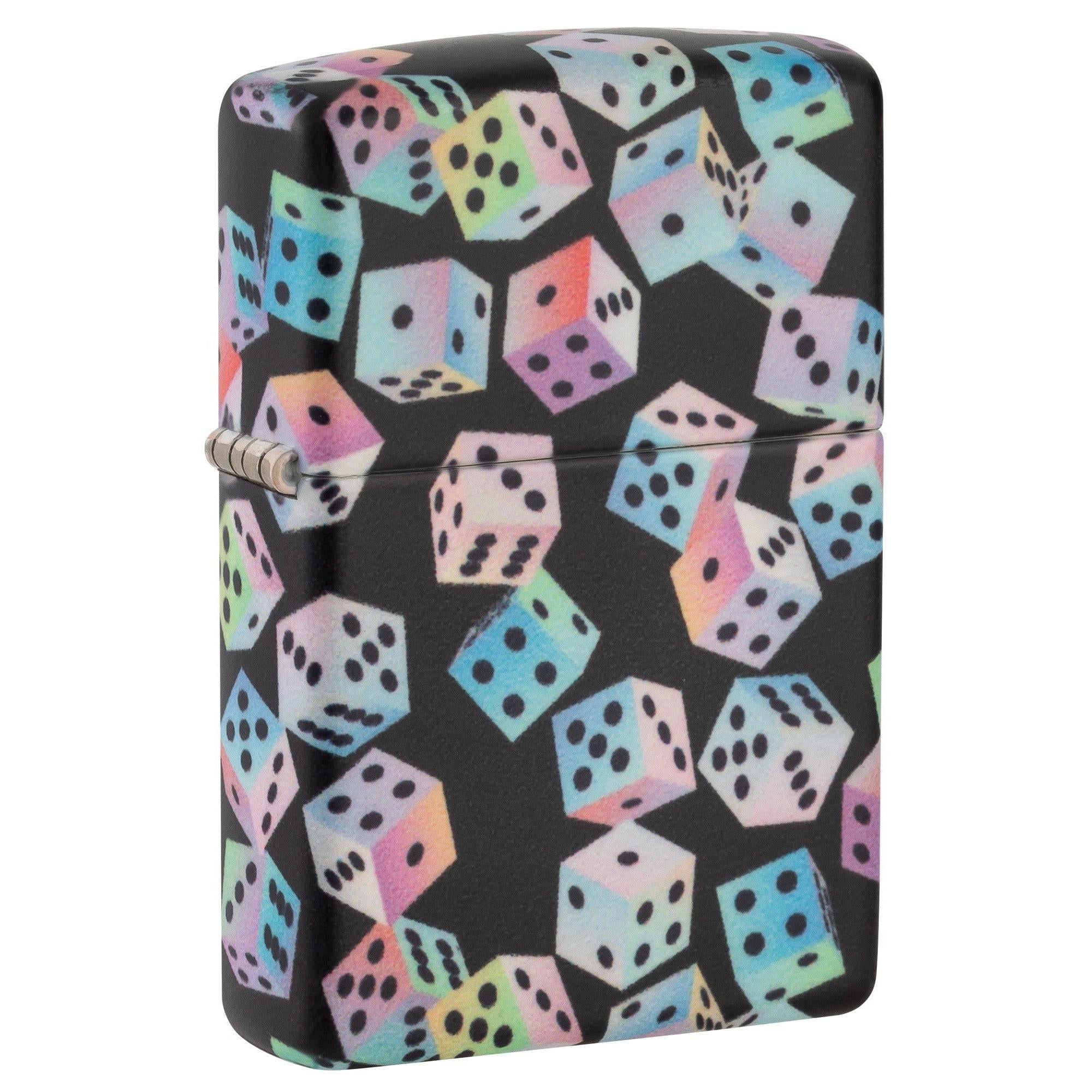 Zippo Lighter: Dice in Color - 540 Color 81637