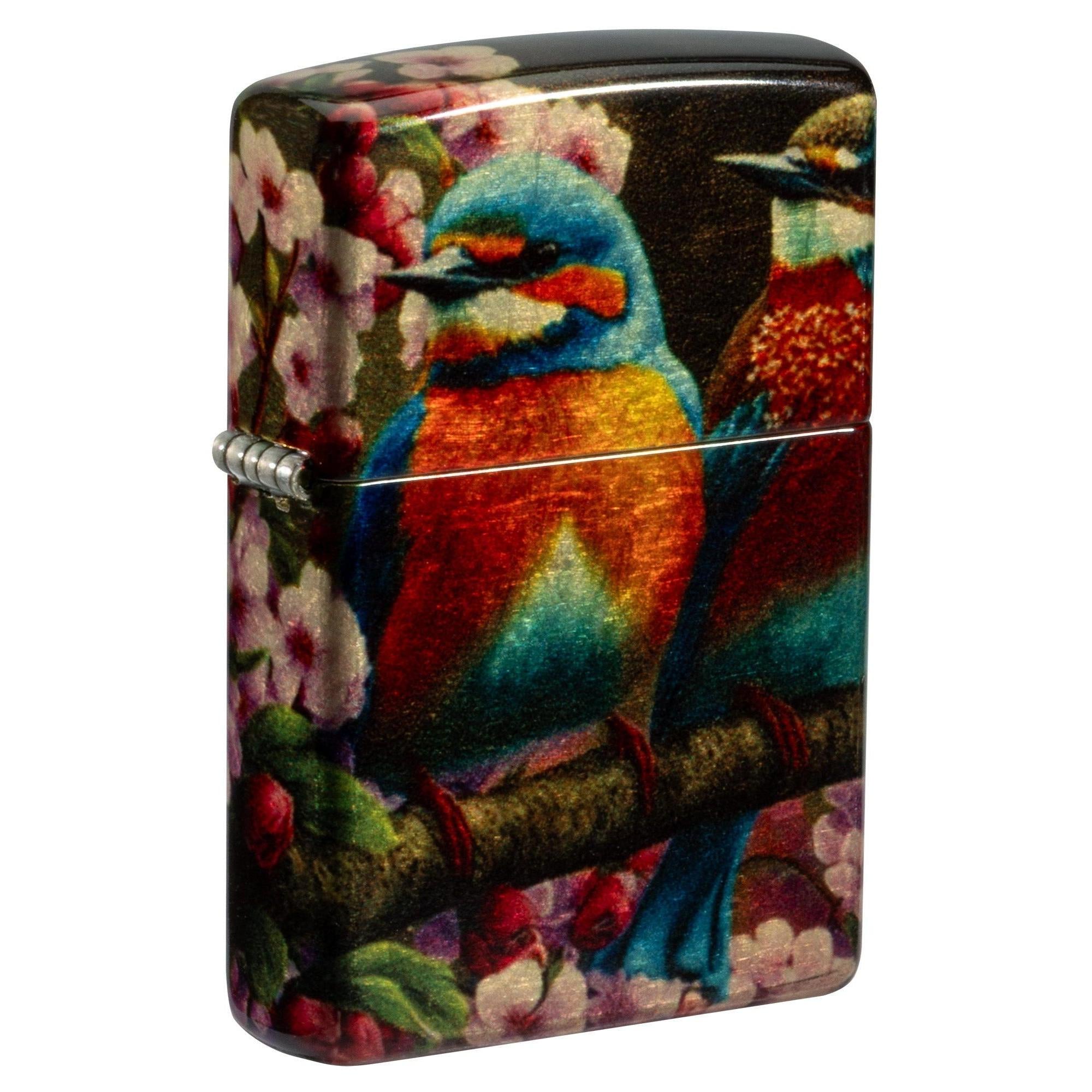 Zippo Lighter: Colorful Birds - 540 Fusion 81698