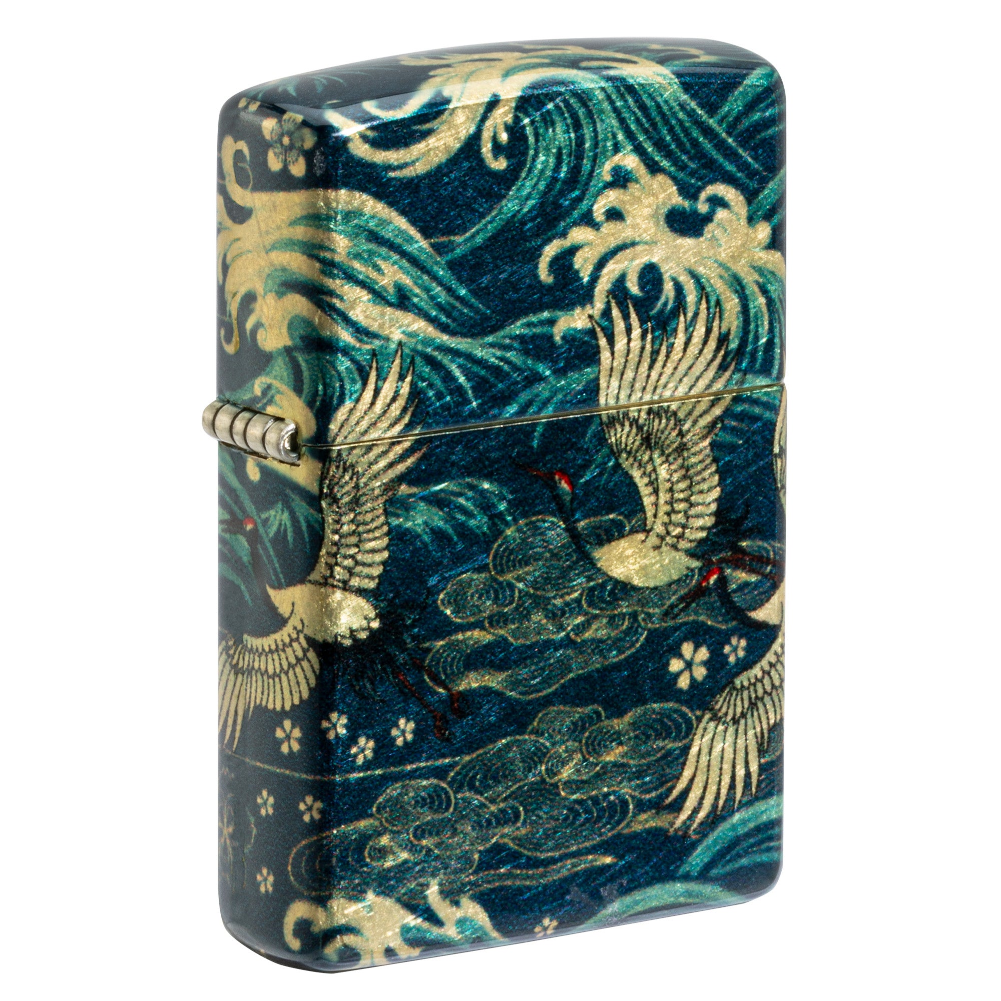 Zippo Lighter: Asian Birds Design - 540 Fusion 81778