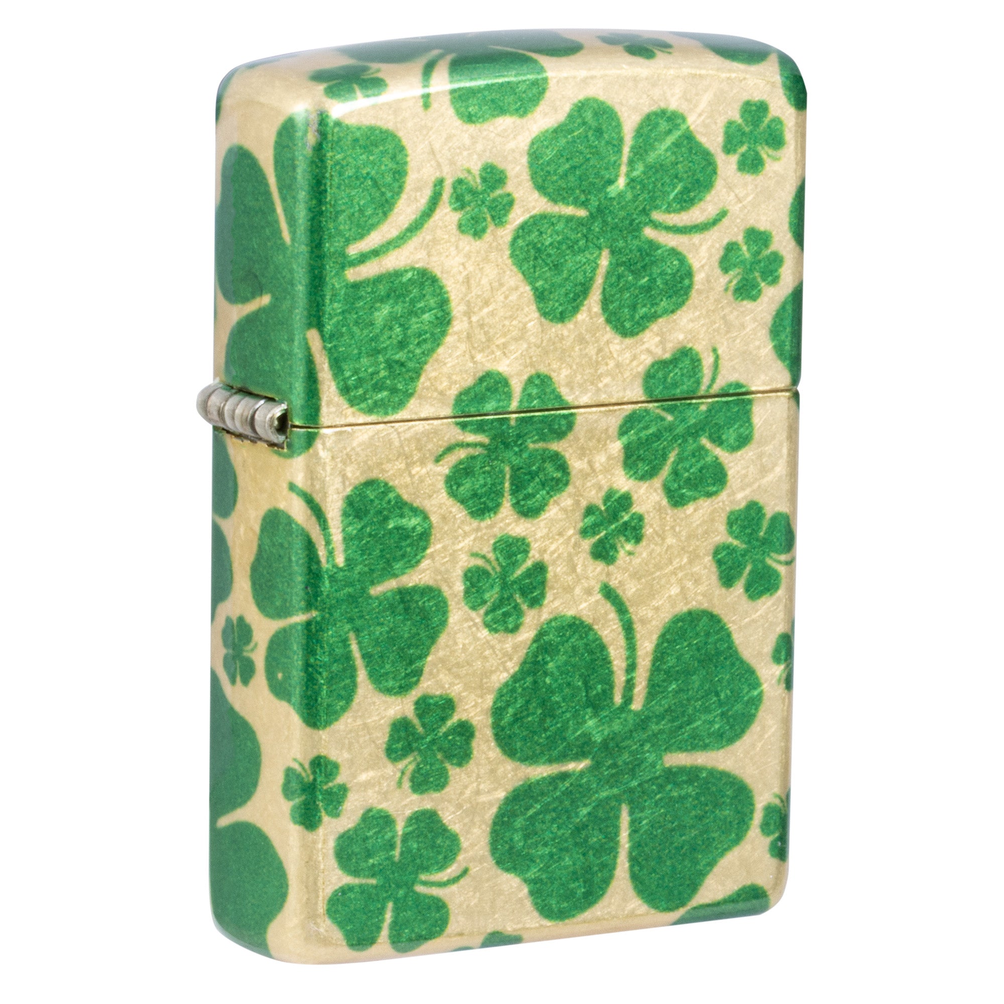 Zippo Lighter: Four-Leaf Clovers - 540 Fusion 81785