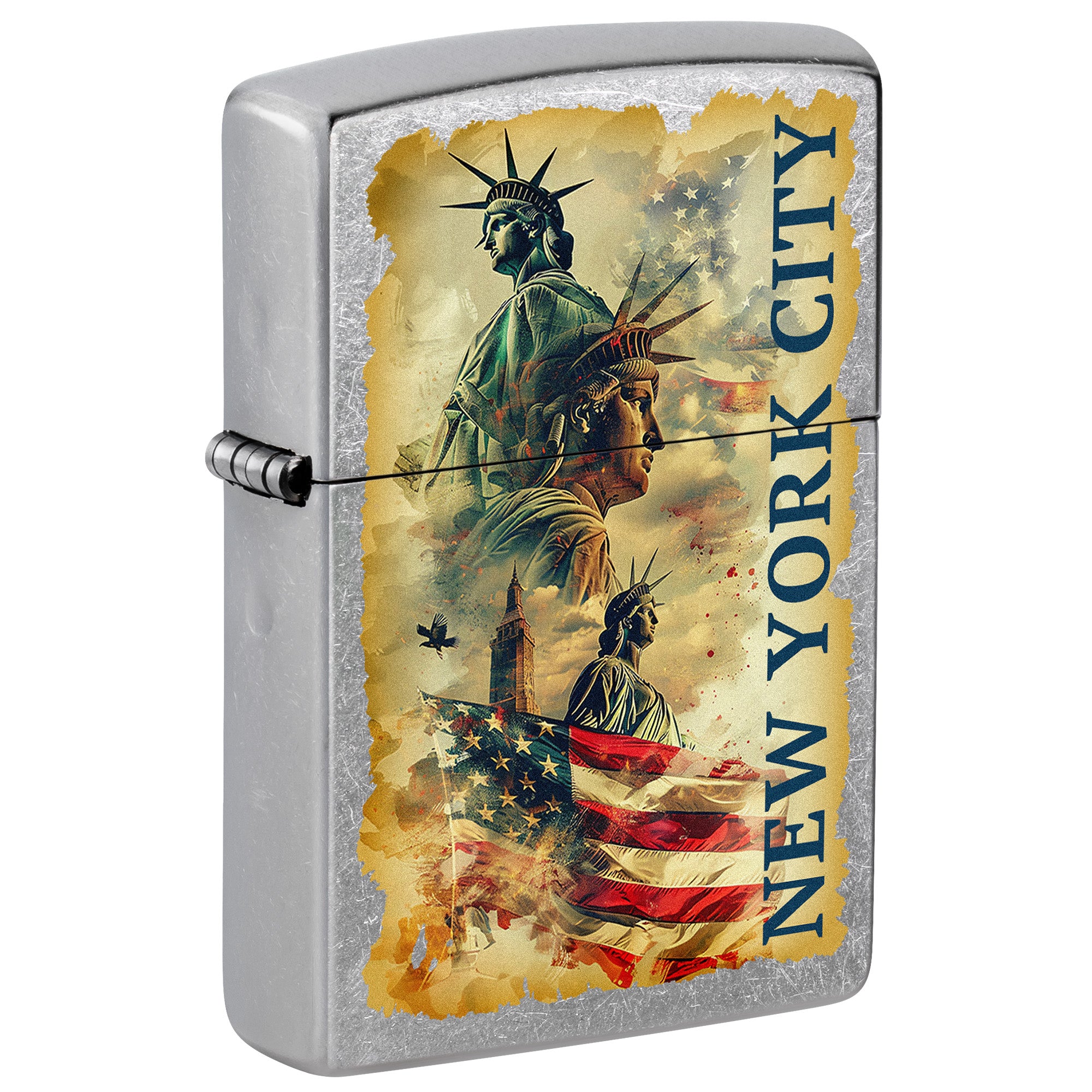 Zippo Lighter: New York City Icons - Street Chrome 81793