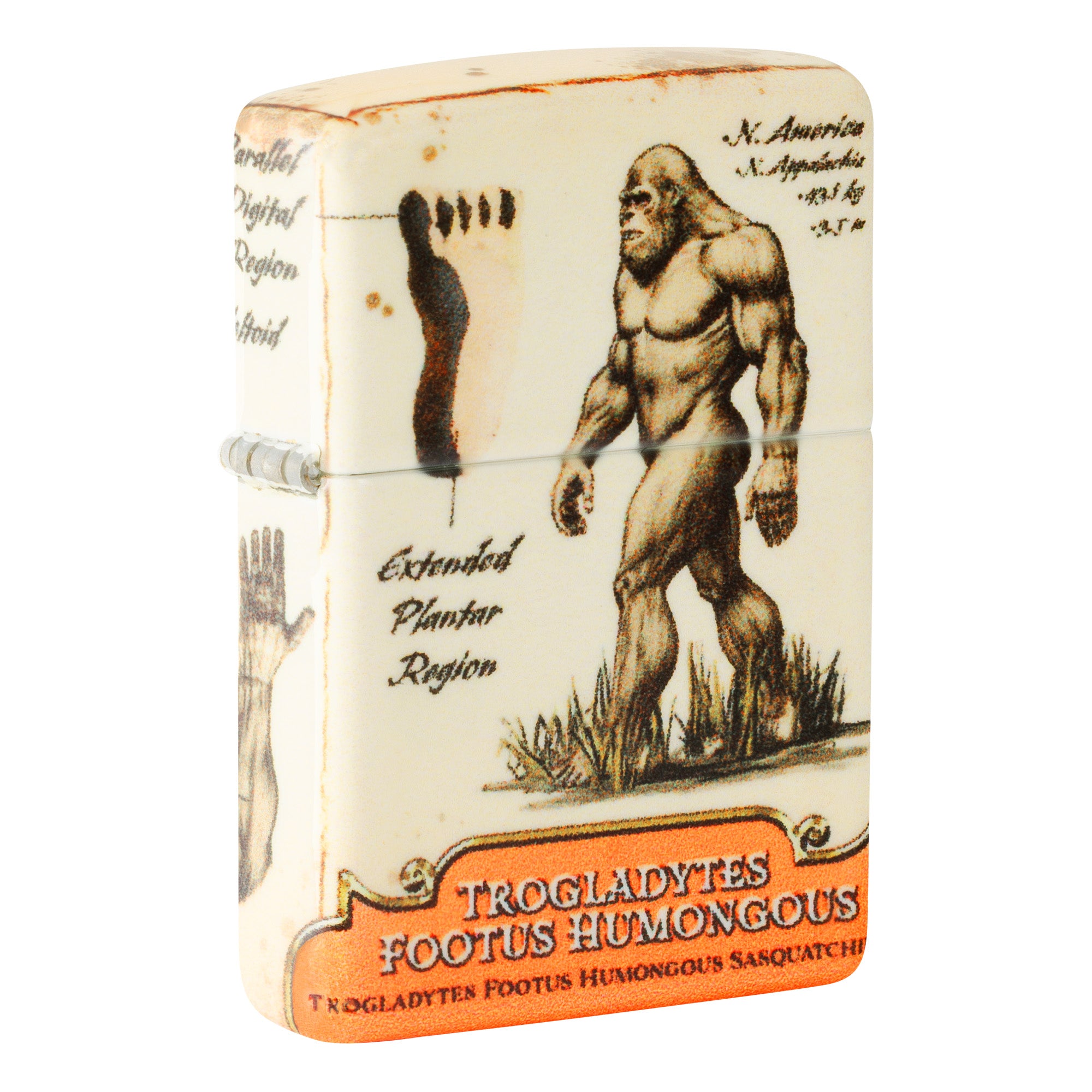 Zippo Lighter: Anatomy of Bigfoot - 540 Color 81823
