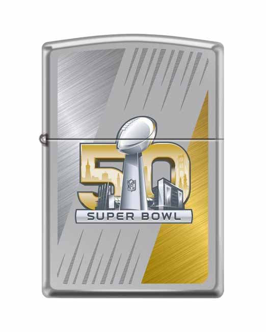Zippo Lighter: NFL 50th Super Bowl, Limited Edition - Armor 29152