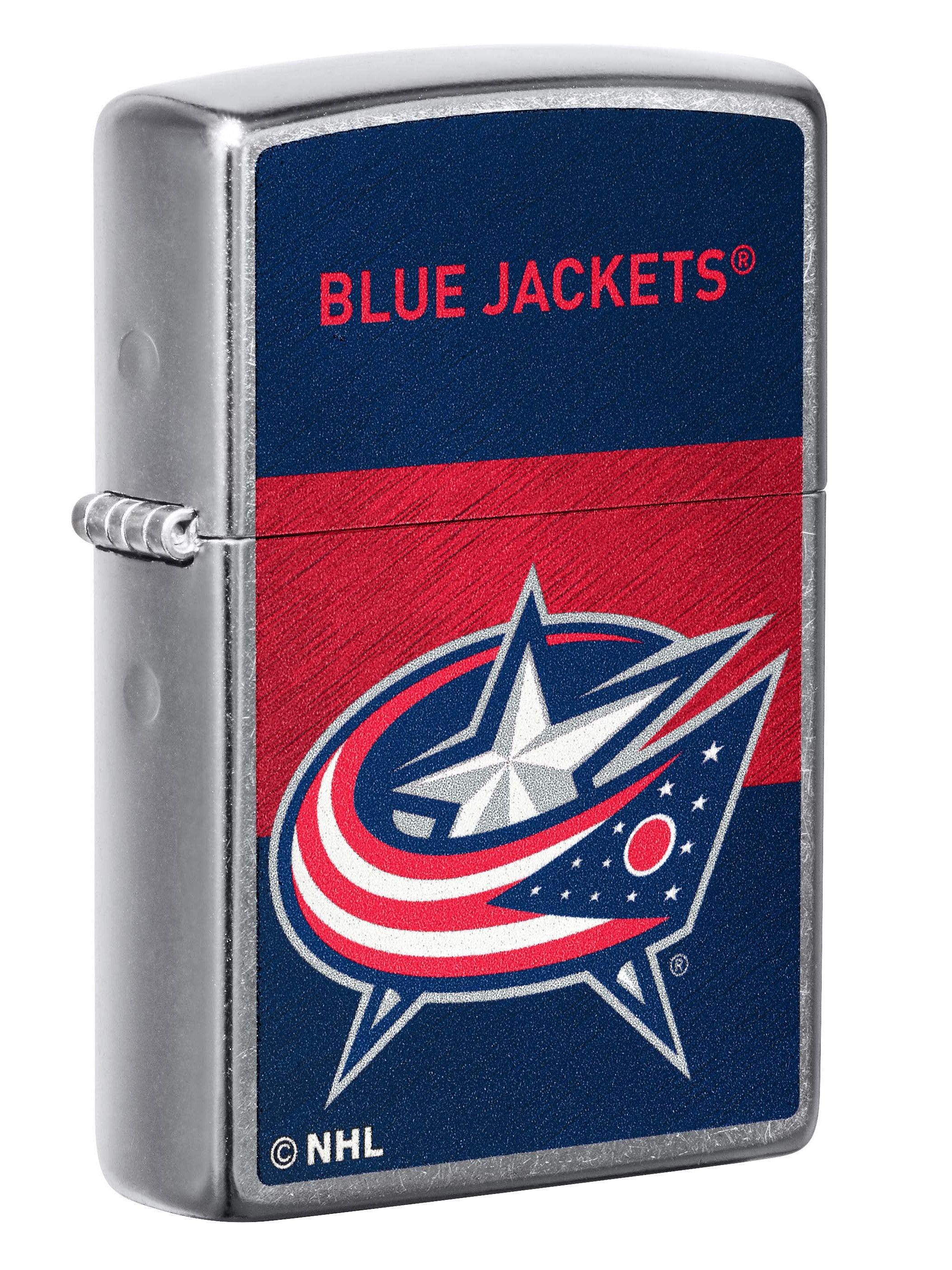 Zippo Lighter: NHL Hockey Columbus Blue Jackets - Street Chrome 48036