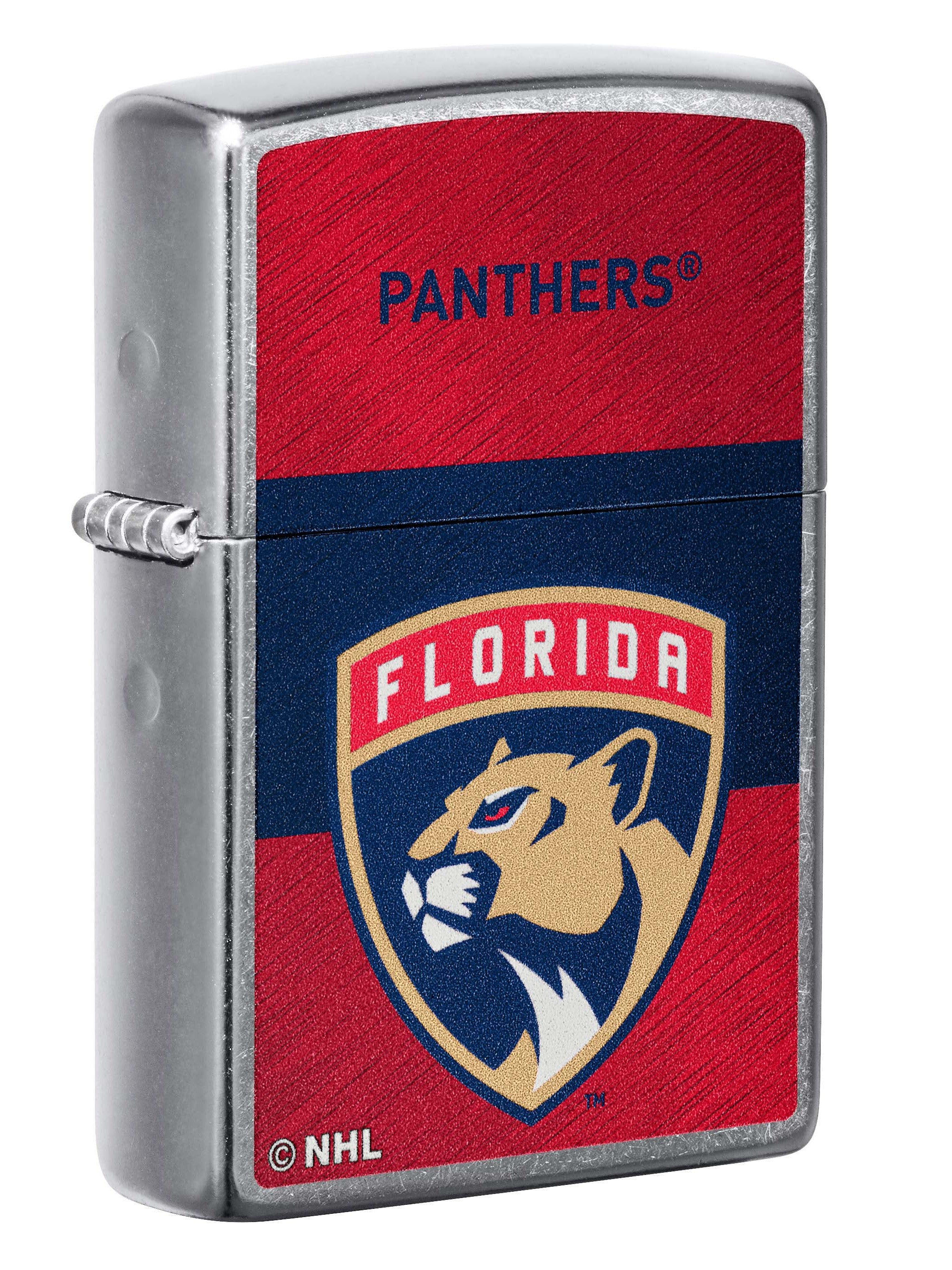 Zippo Lighter: NHL Hockey Florida Panthers - Street Chrome 48040