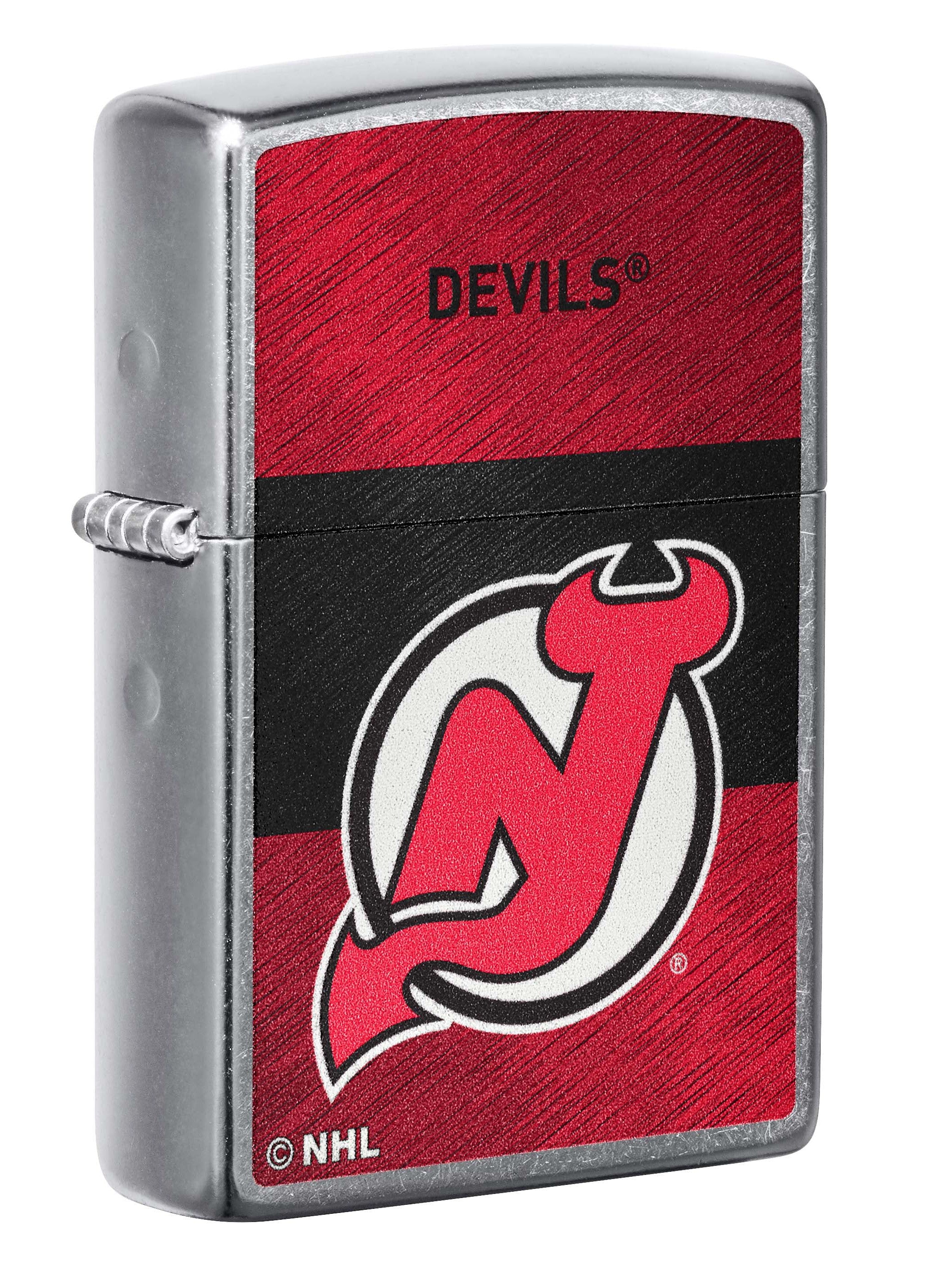 Zippo Lighter: NHL Hockey New Jersey Devils - Street Chrome 48045