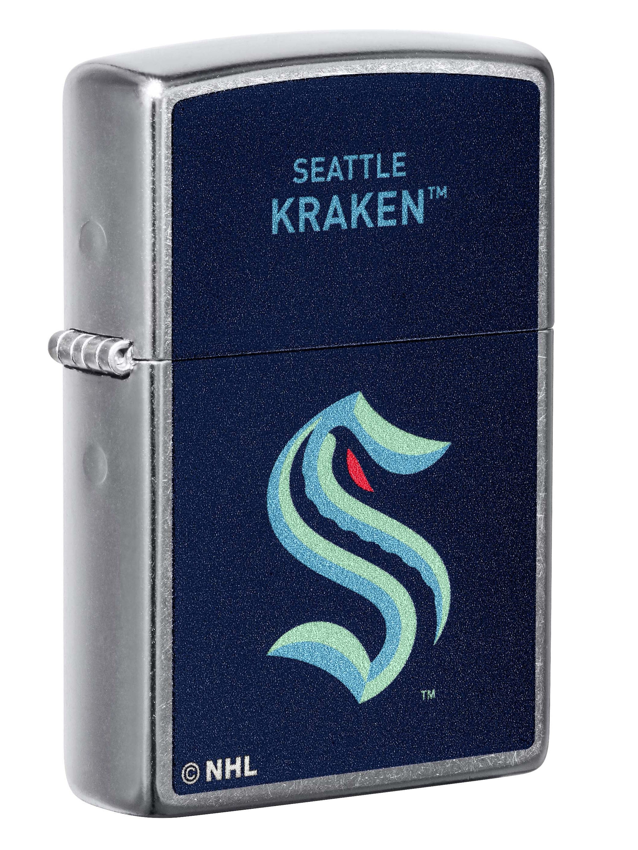 Zippo Lighter: NHL Hockey Seattle Kraken - Street Chrome 48052