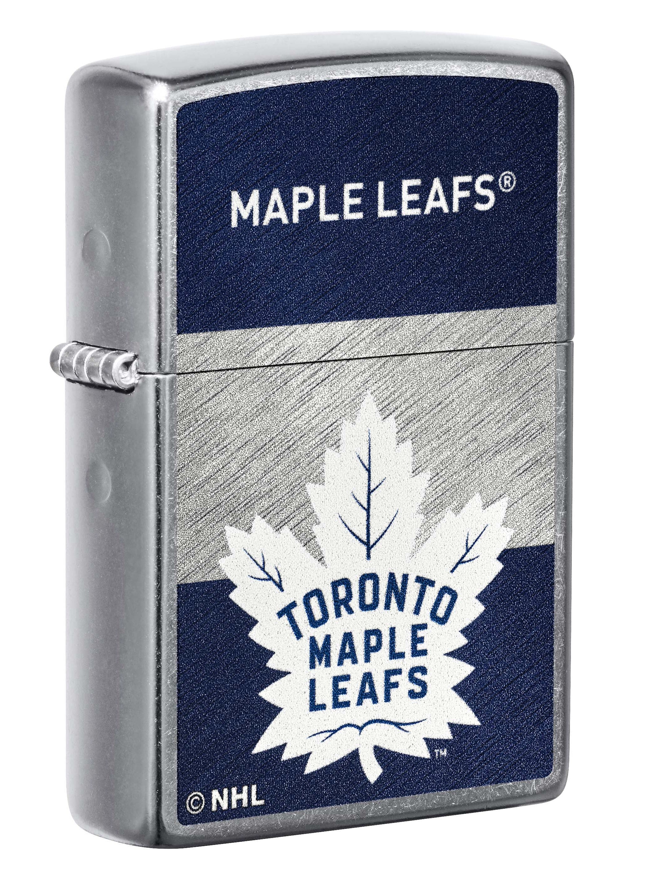 Zippo Lighter: NHL Hockey Toronto Maple Leafs - Street Chrome 48055